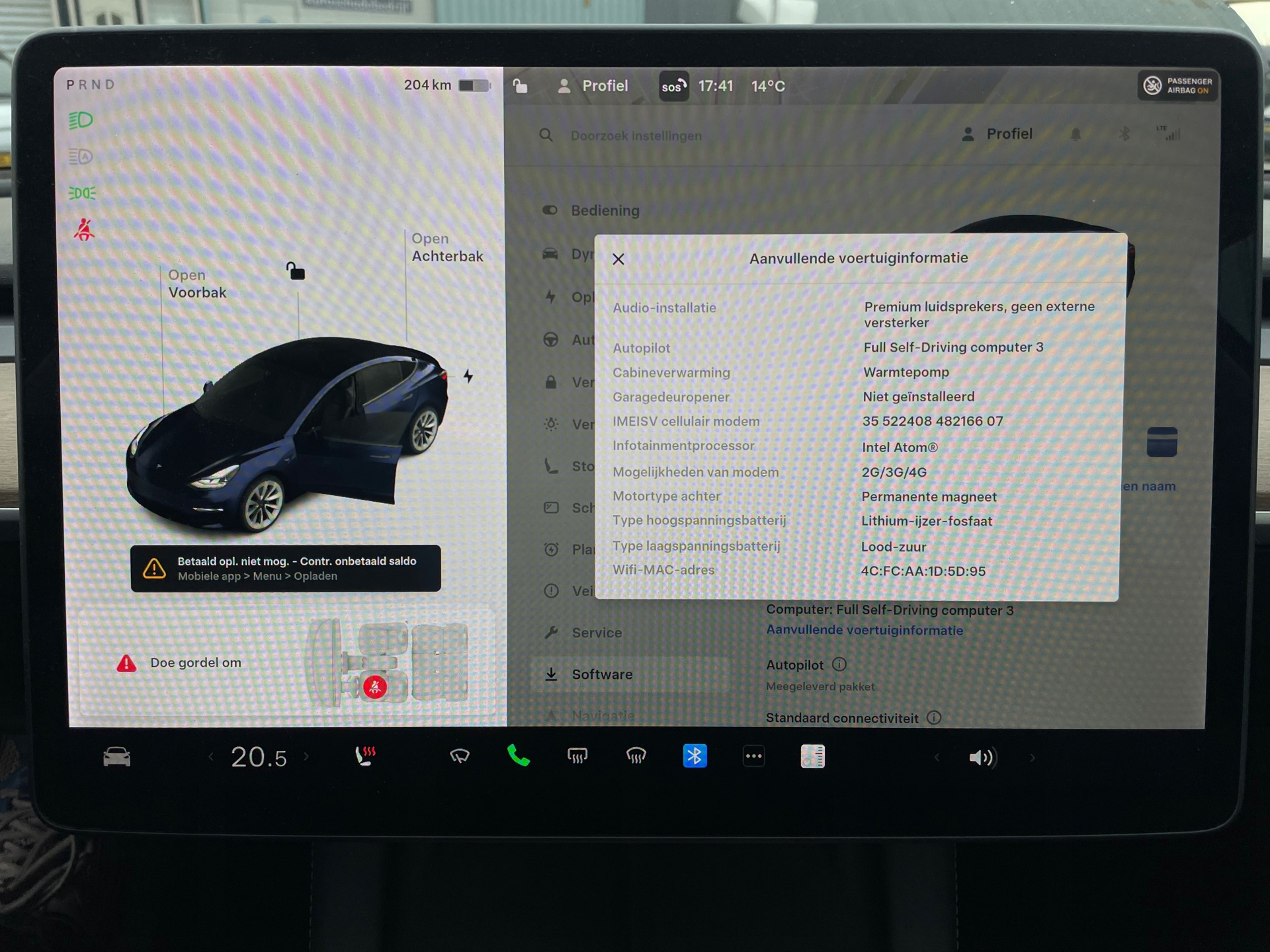 Foto van Tesla Model 3