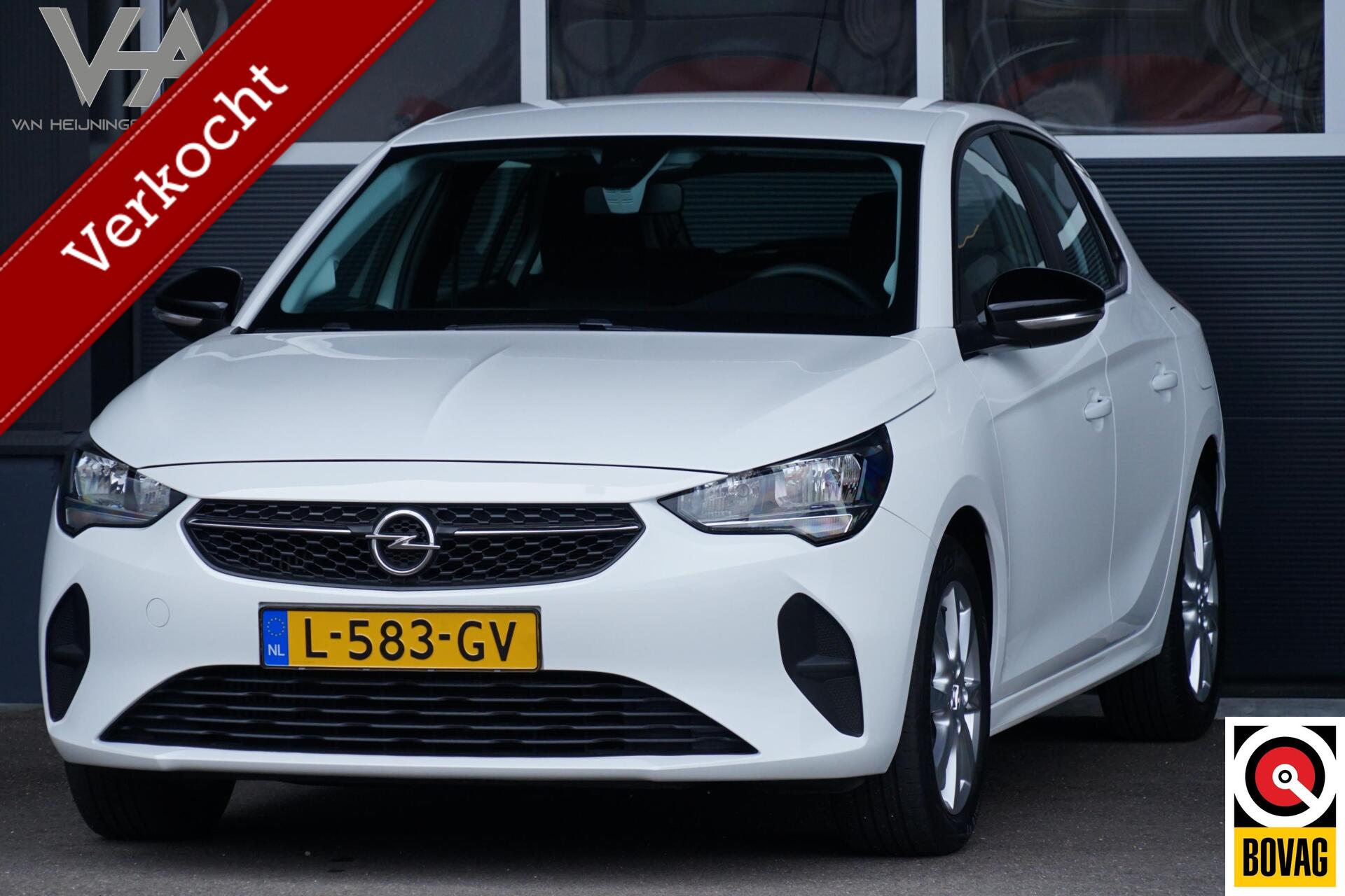 Opel Corsa 1.2 Edition, NL, 1 eig. cruise, CarPlay, cam. nav. 2021 - voorkant