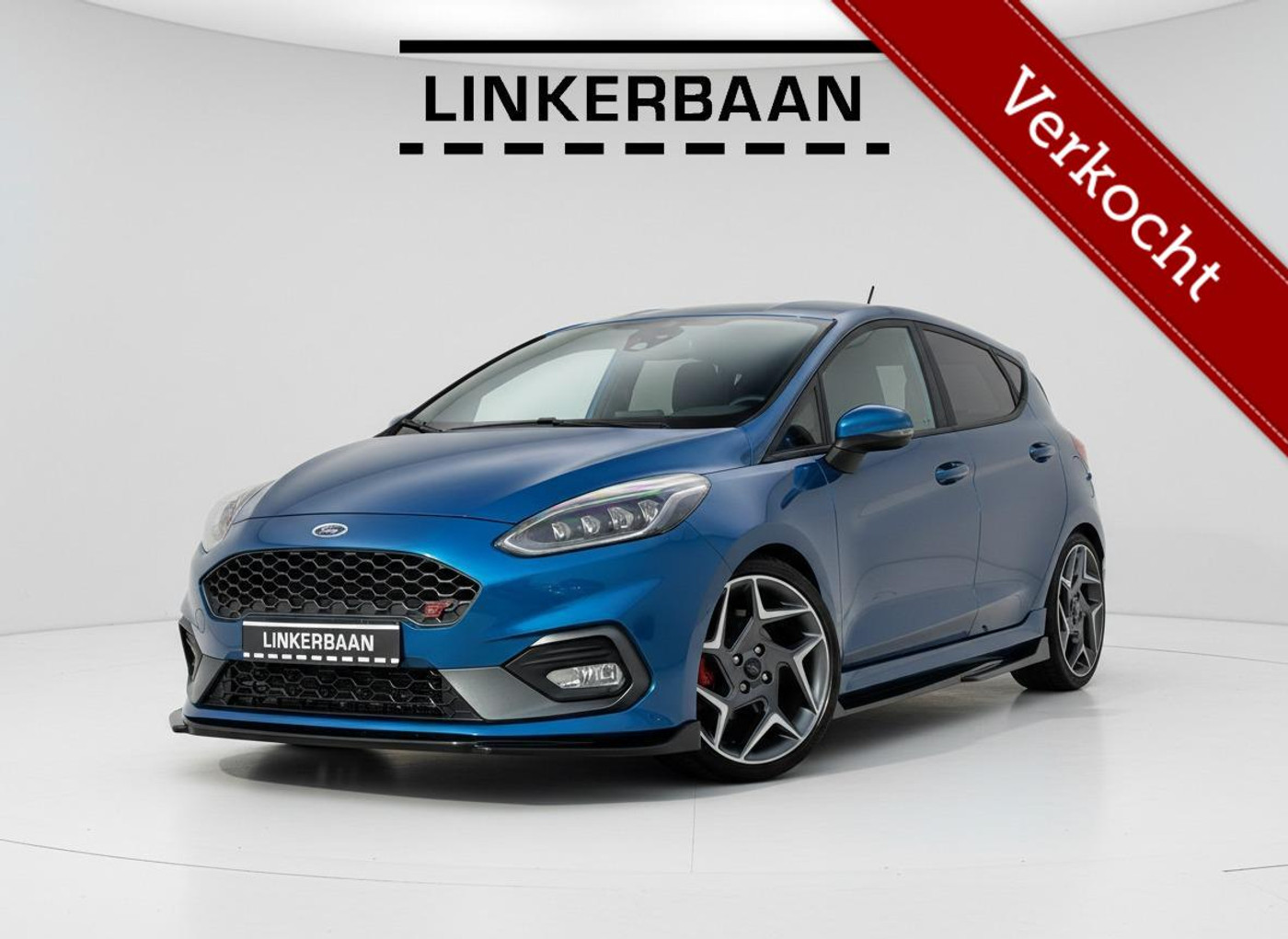 Ford Fiesta ST-3 1.5 EcoBoost | Recaro | B&O | Navi | Camera | Carplay | Maxton | NL Auto | 2019 - voorkant