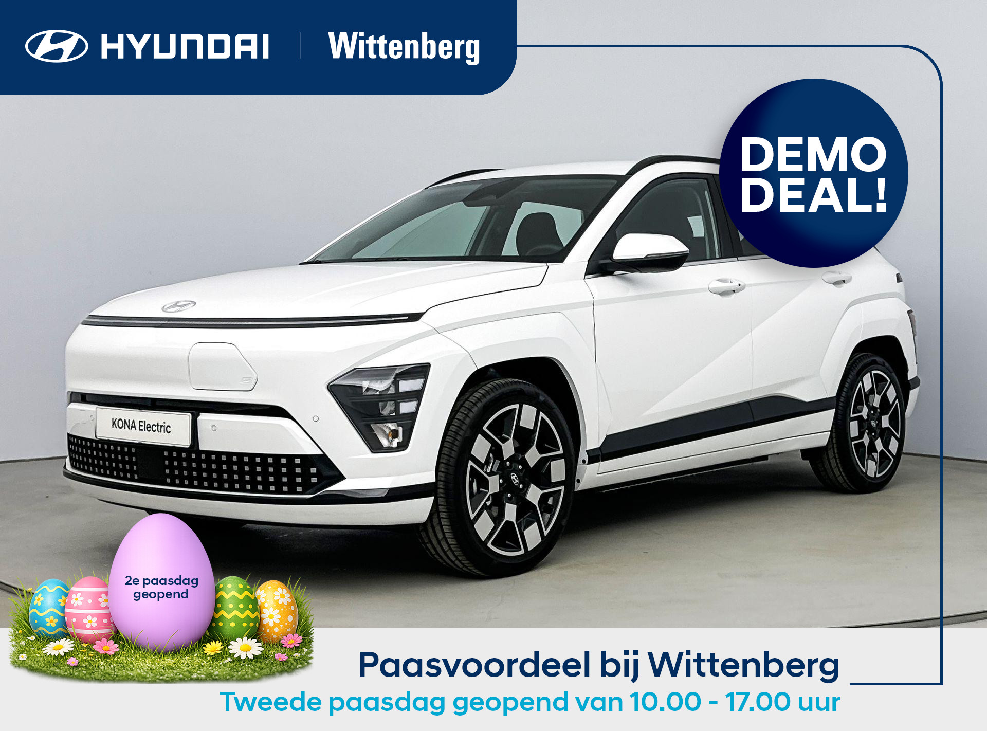 Hyundai Kona Comfort Smart Limited 65.4 kWh 2024 - voorkant