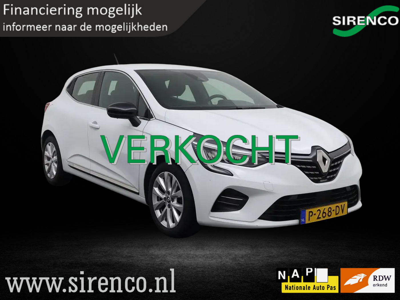 Renault Clio 1.0 TCe Bi-Fuel Intens | LPG | deels leder | climate & cruise control | dab | navigatie | camera | 2022 - voorkant