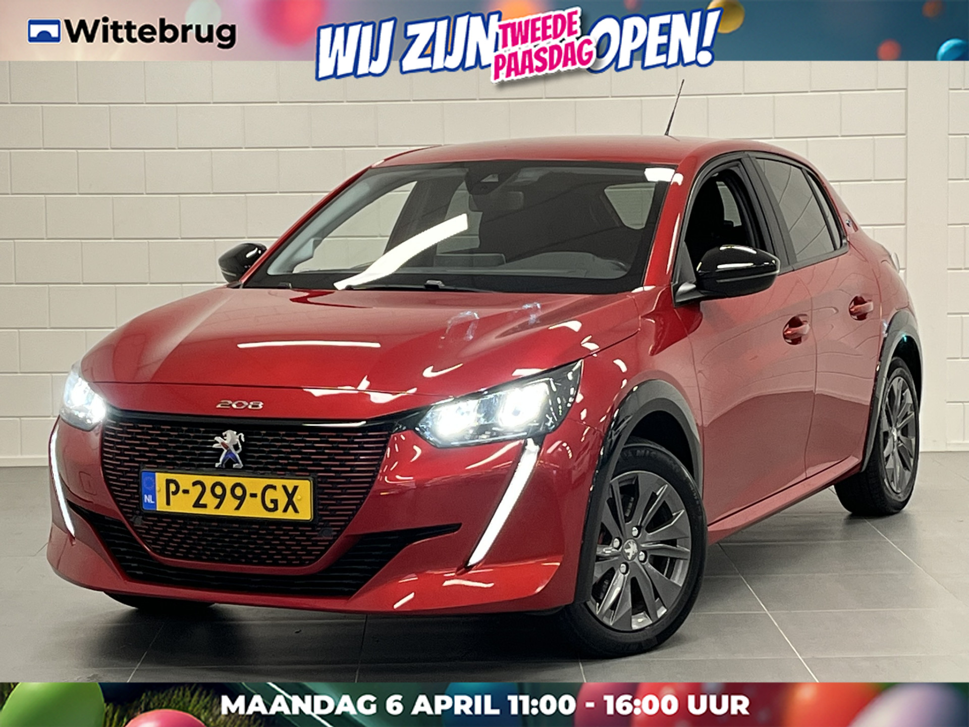 Peugeot 208 EV Active Pack 50 kWh 2022 - voorkant