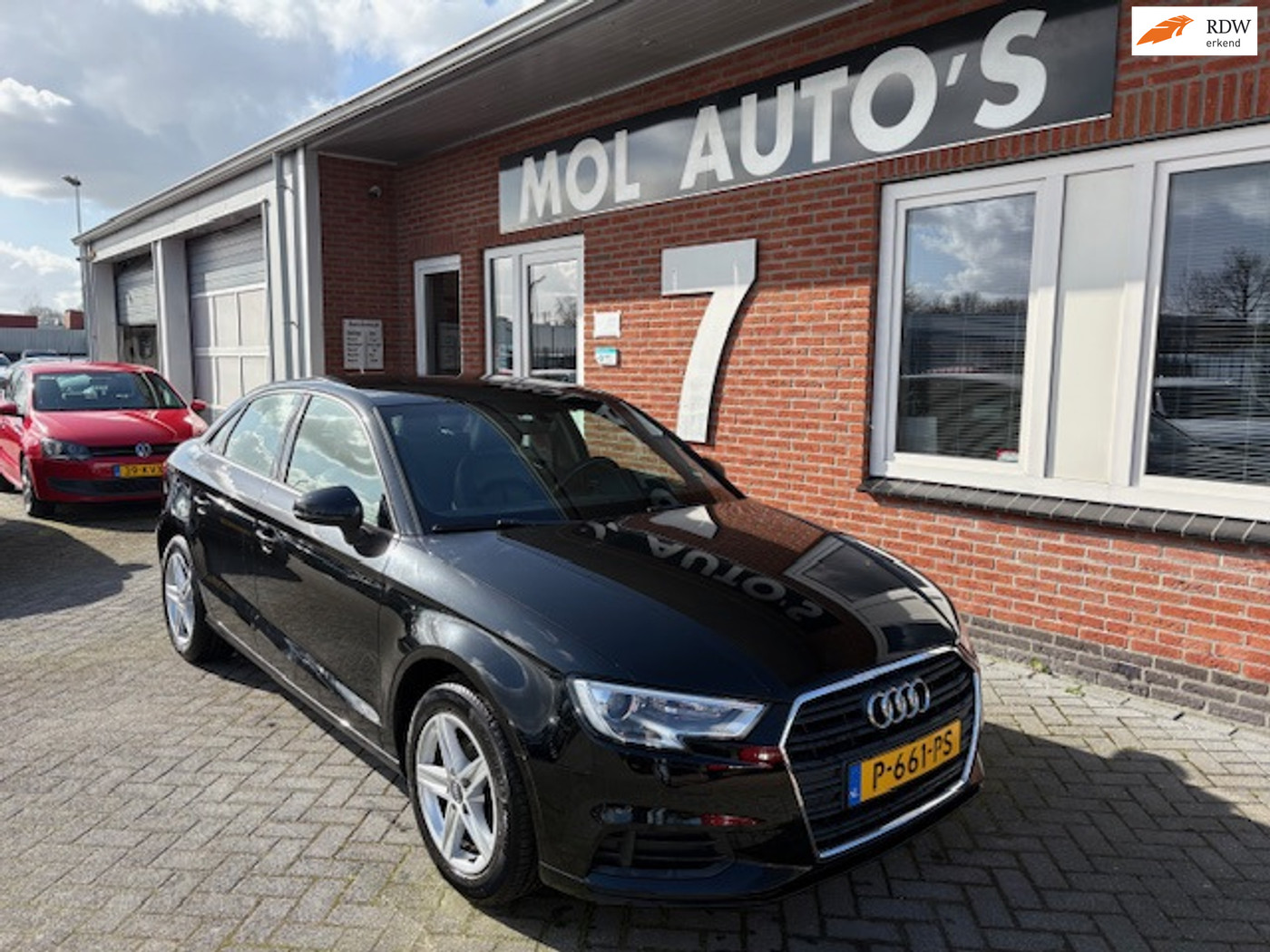 Audi A3 Limousine 1.0 TFSI Leer , Navigatie 2017 - voorkant