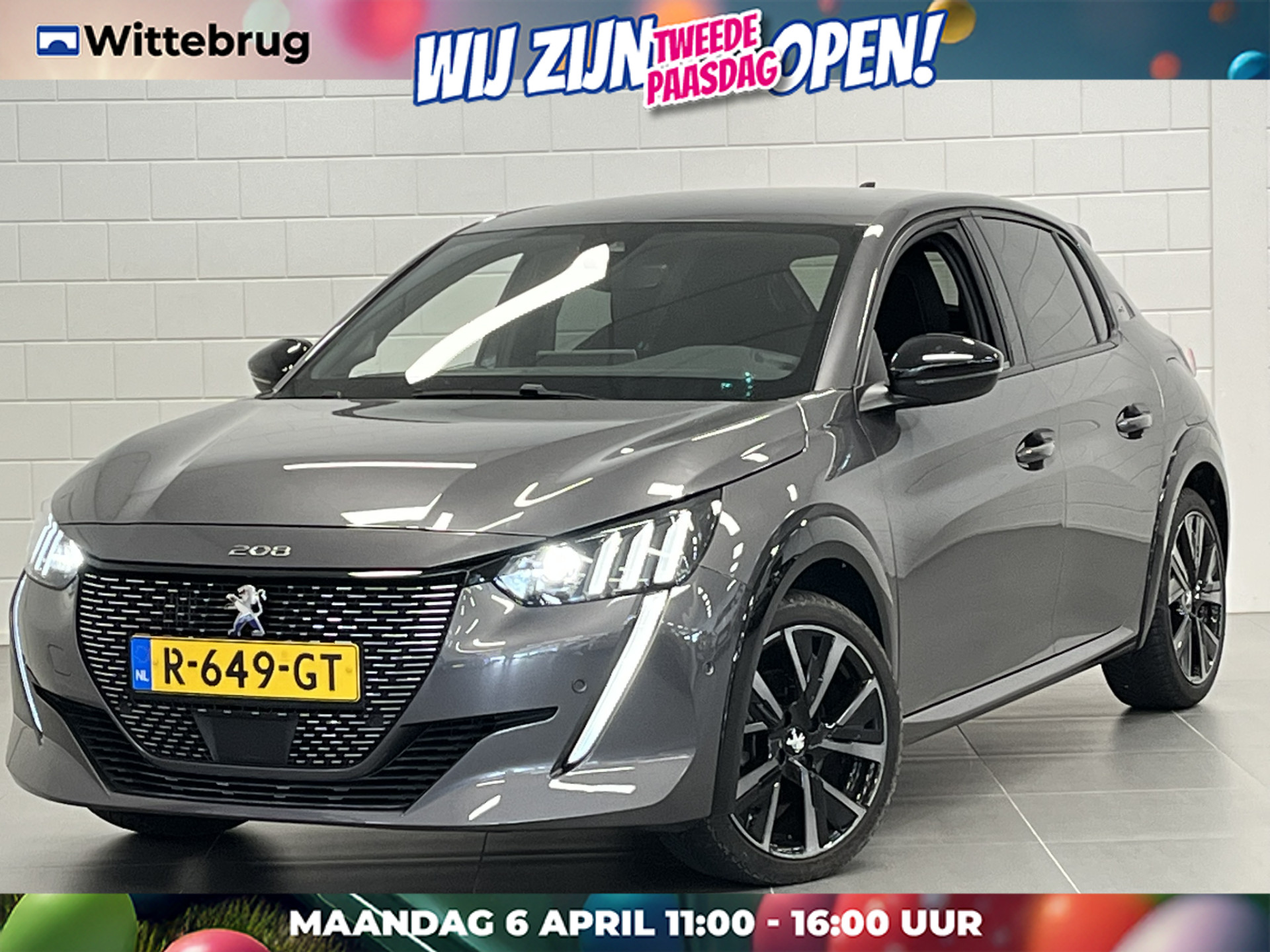 Peugeot 208 1.2 PureTech 100PK GT Pack 2022 - voorkant