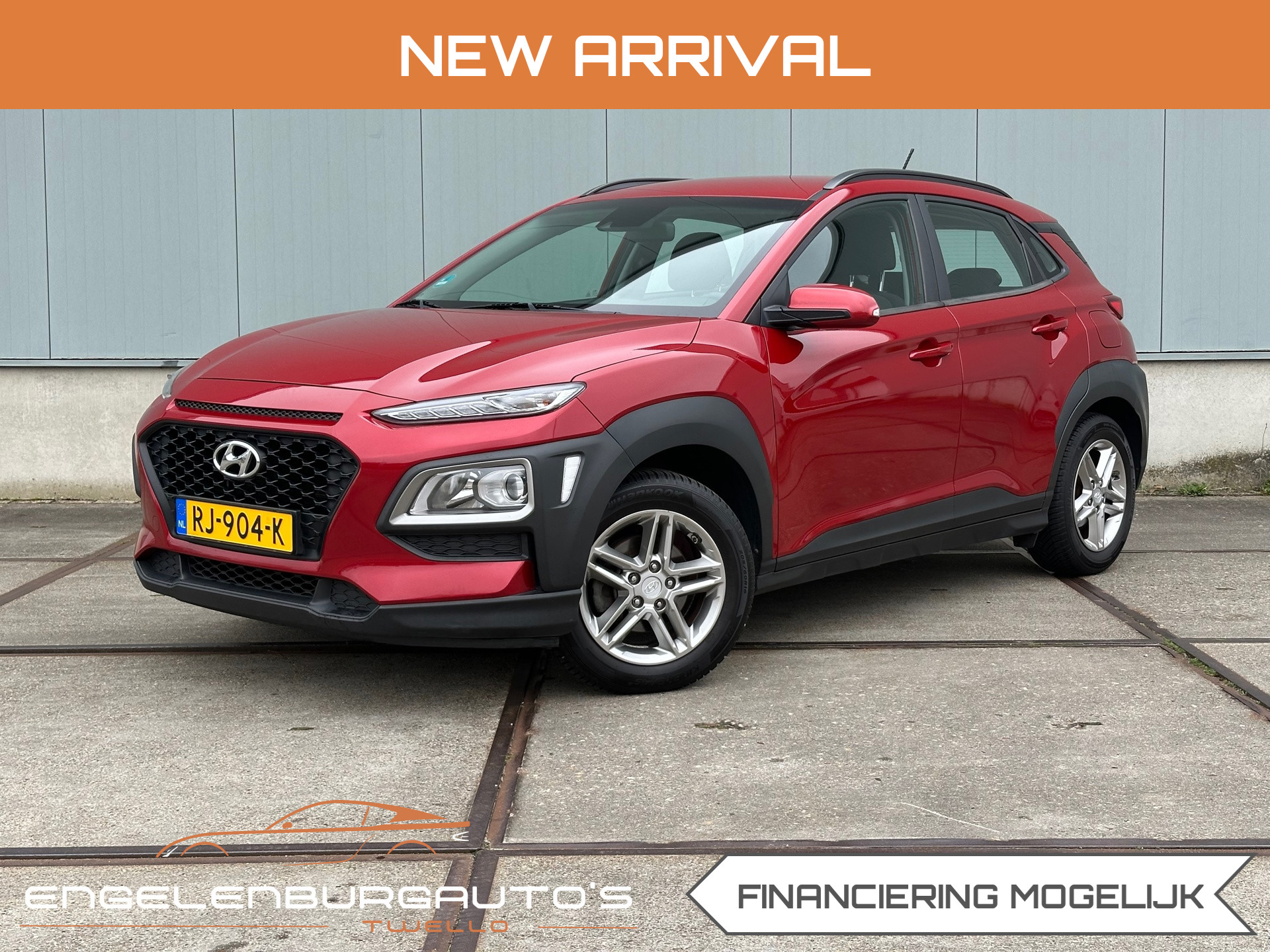 Hyundai Kona 1.0T Comfort trekhaak, Carplay, cruise, NAP! 2017 - voorkant