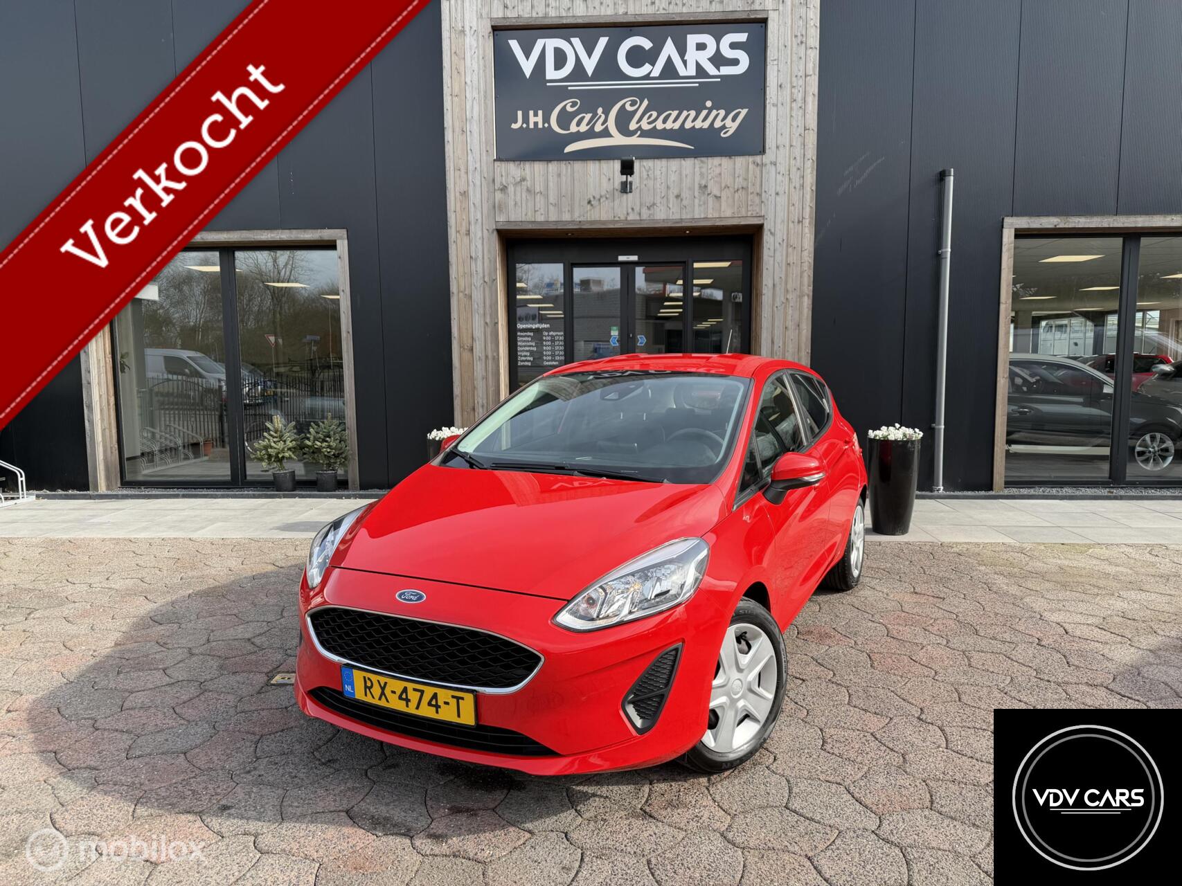Ford Fiesta 1.1i Airco | Navi | PDC | Apple Carplay/Android Auto 2018 - voorkant