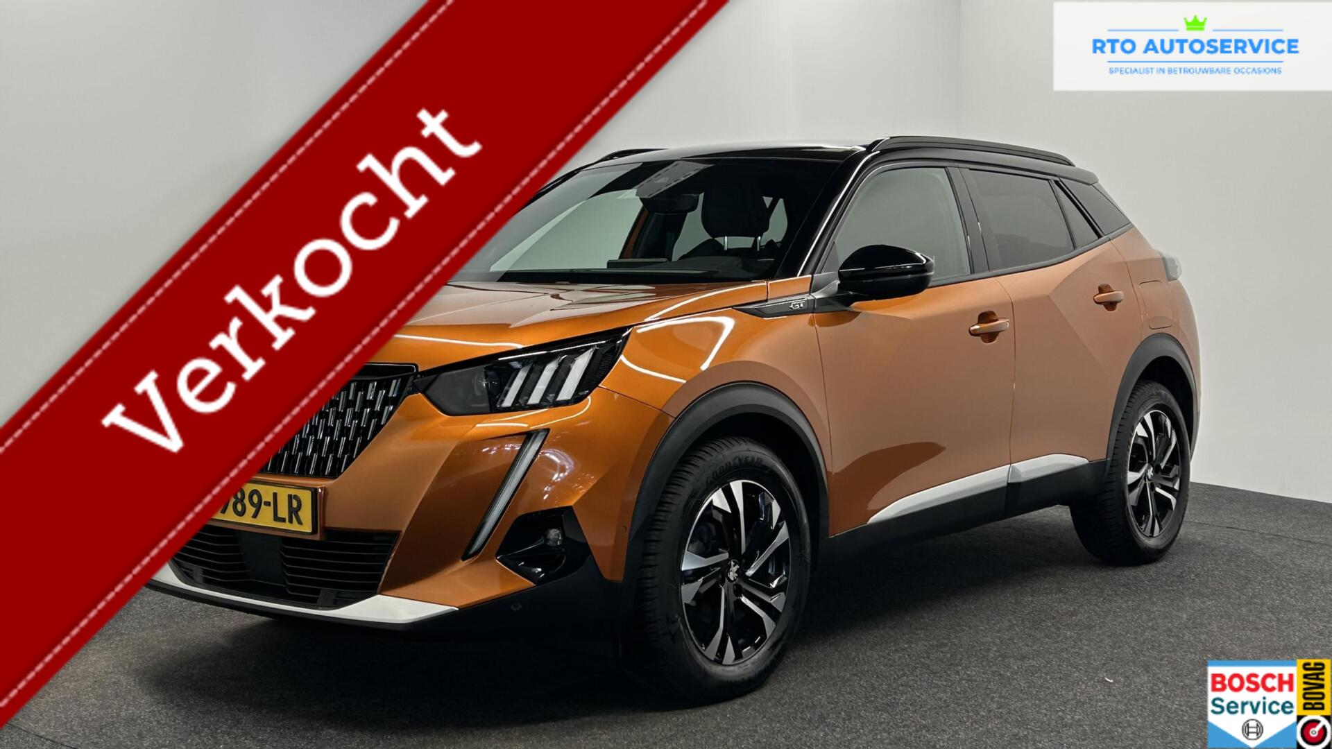 Peugeot 2008 1.2 PureTech GT LINE CAMERA CARPLAY NAVI LM ECC ACC 2022 - voorkant