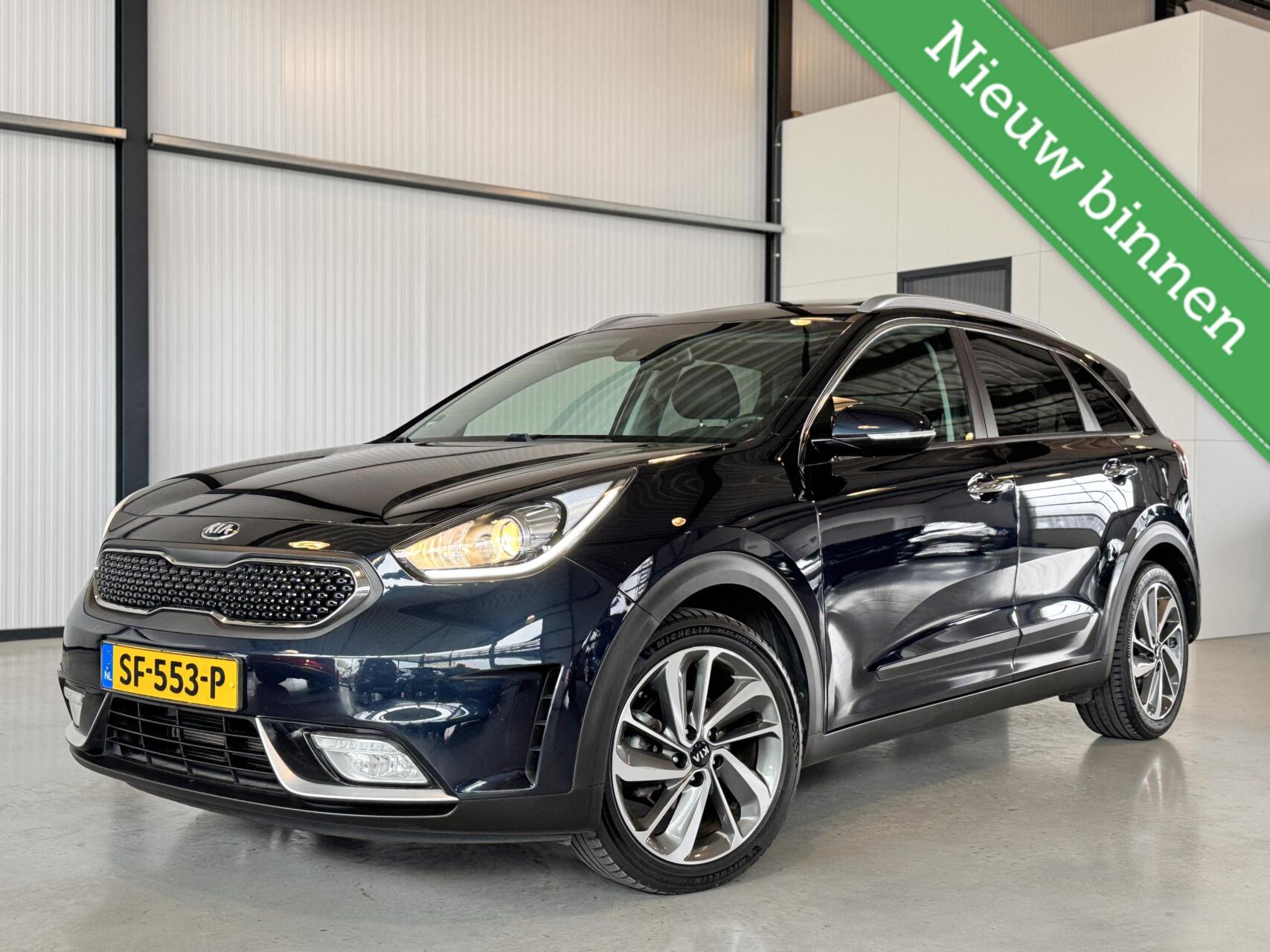 Kia Niro 1.6 GDi Hybrid Edition|Schuifdak|Navi|Stoel&stuur verw| 2018 - voorkant