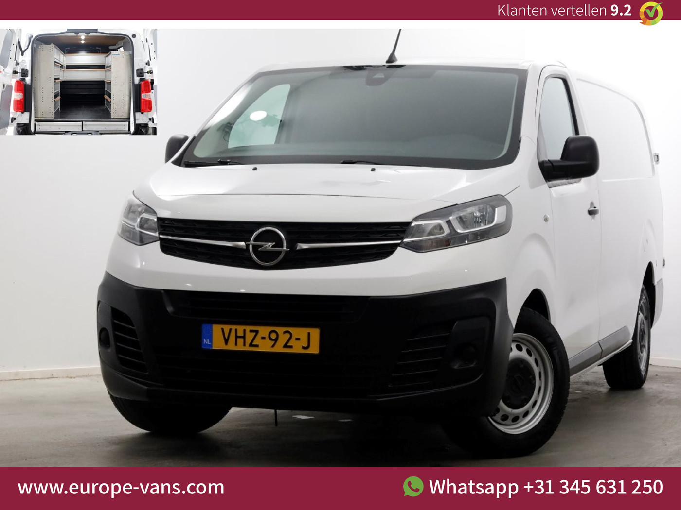 Opel Vivaro 2.0 CDTI 122pk Automaat M Edition Airco/Inrichting 01-2021 2021 - voorkant