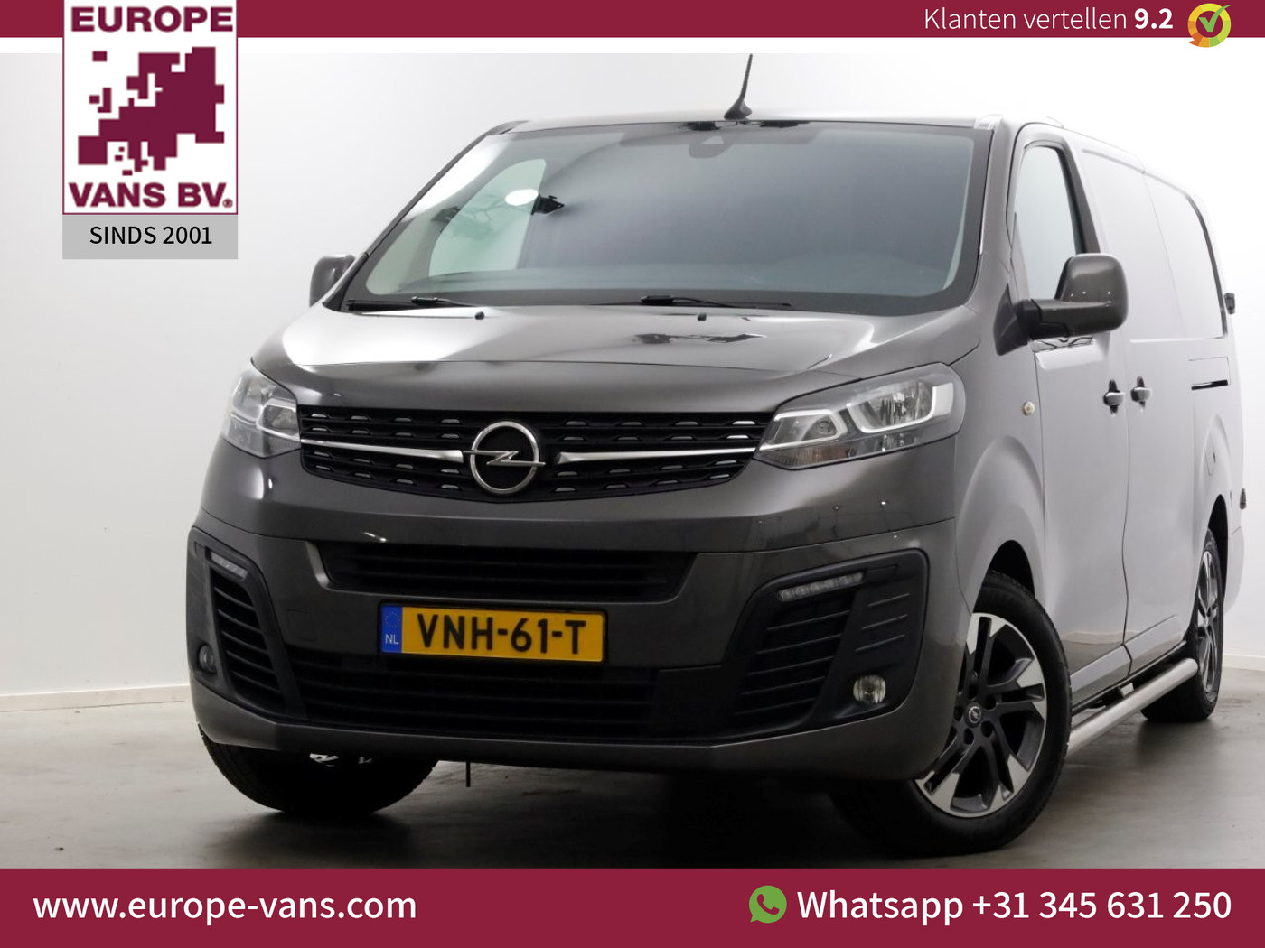 Opel Vivaro 2.0 CDTI 177pk Automaat Lang Innovation Airco/Navi/2x Schuifdeur 12-2021 2021 - voorkant