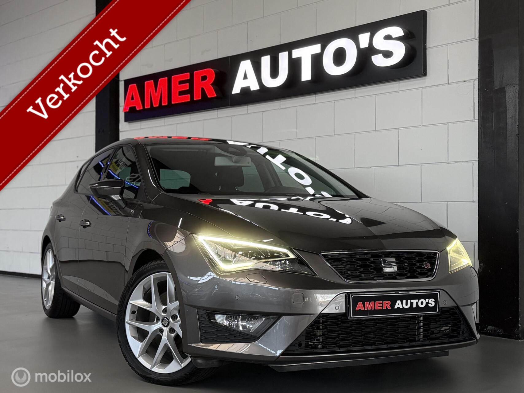 Seat Leon 1.8 TSI FR DSG/Led/Navi/1e eign./Zeer nette auto!/ 2015 - voorkant