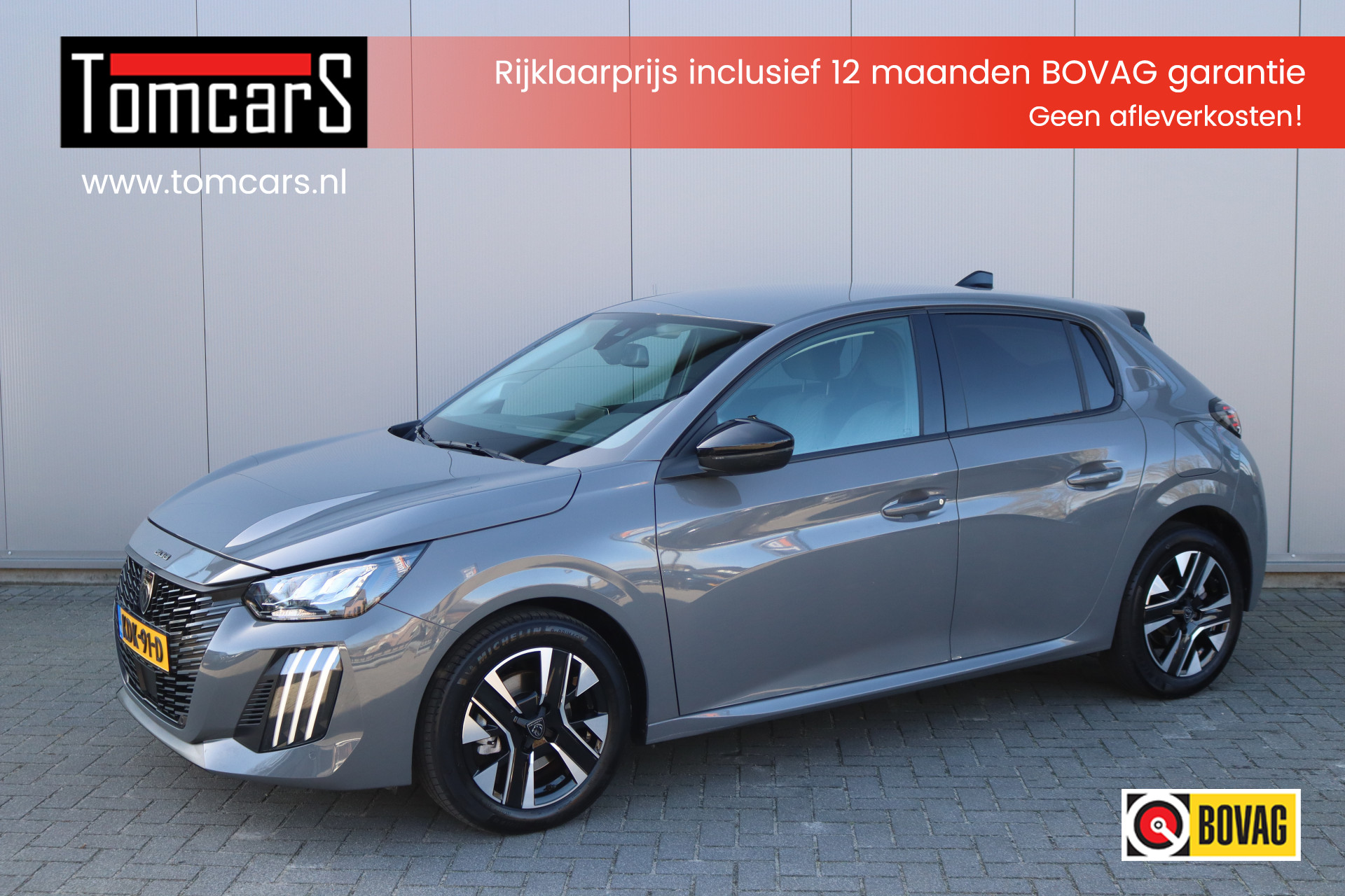 Peugeot 208 1.2 PureT. 100PK Allure Carplay-android/Parkeerhulp/Cruise-control 2025 - voorkant