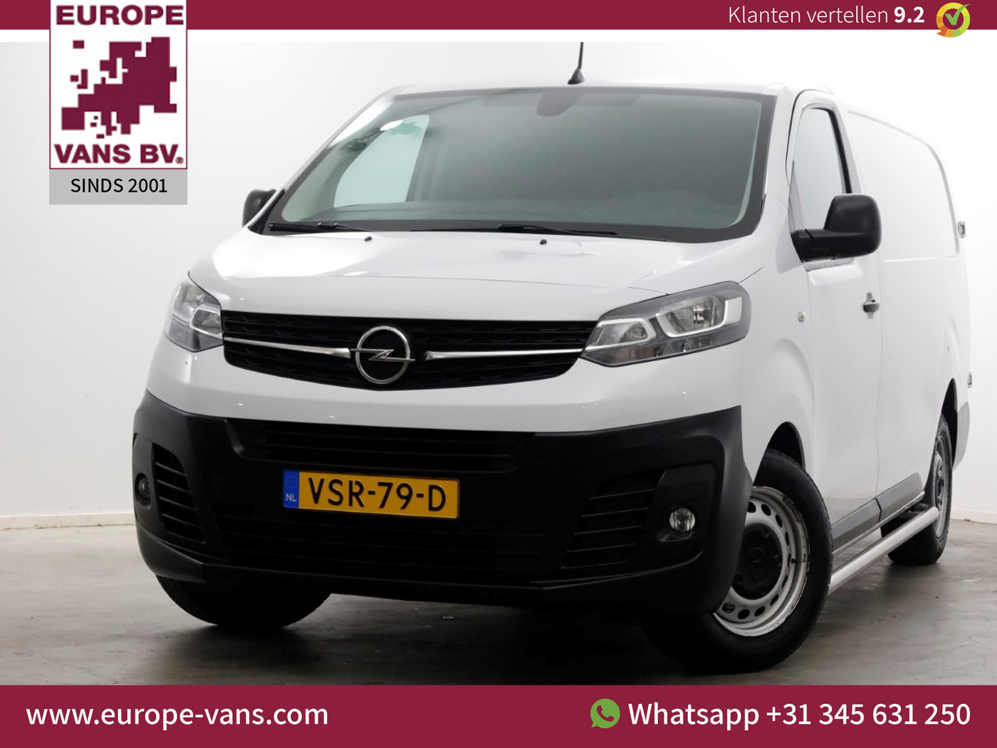 Opel Vivaro 1.5 CDTI 102pk L3 Edition Airco/Navi/Camera 11-2022 2022 - voorkant