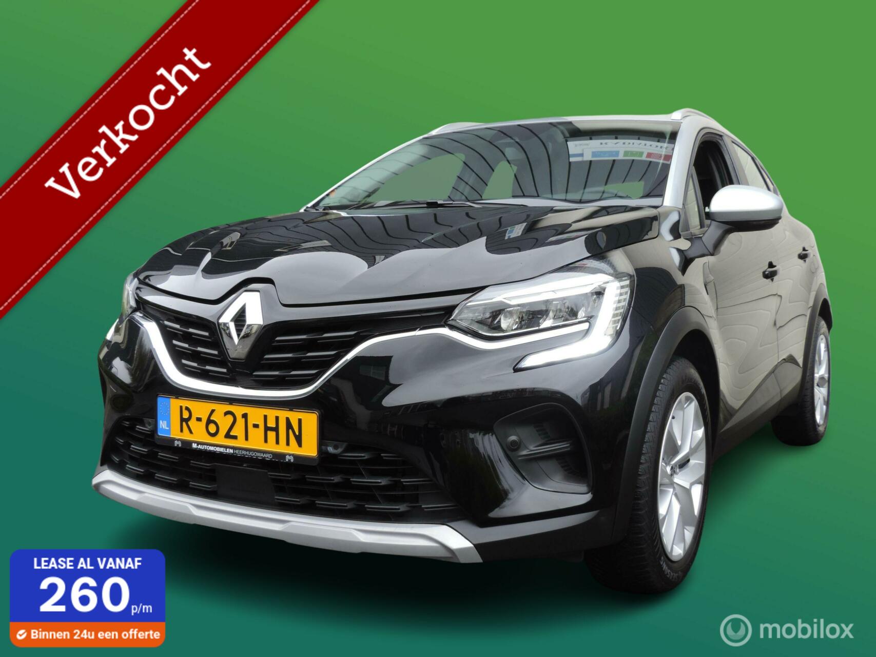 Renault Captur 1.0 TCe 90 Evolution,NAVI,Camera,van eerste eig 2022 - voorkant