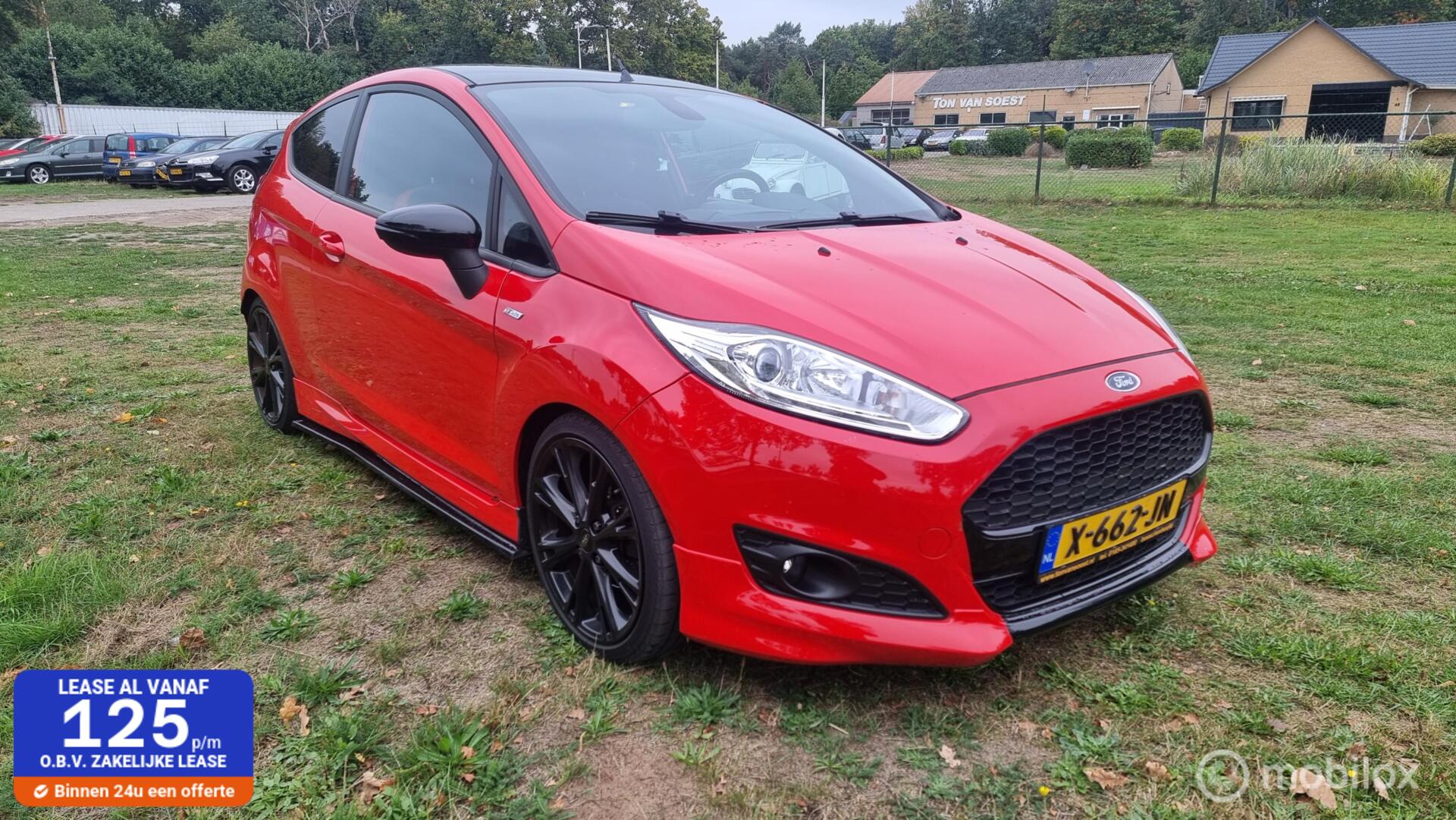 Ford Fiesta 1.0 EcoBoost Black Edition st line 2016 - voorkant
