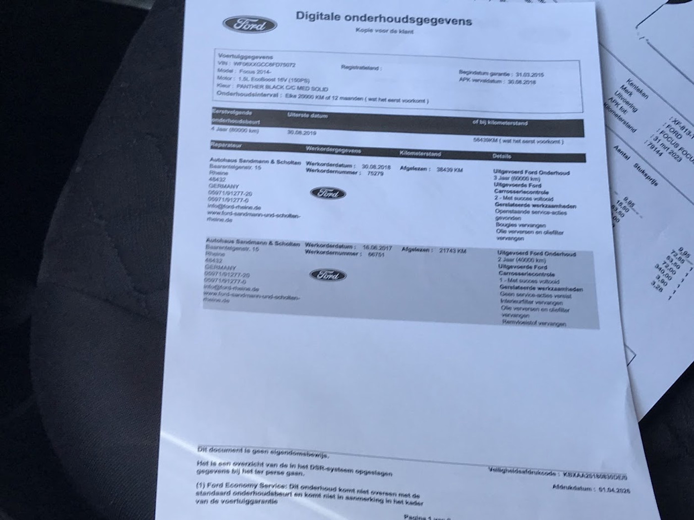 Foto van Ford Focus