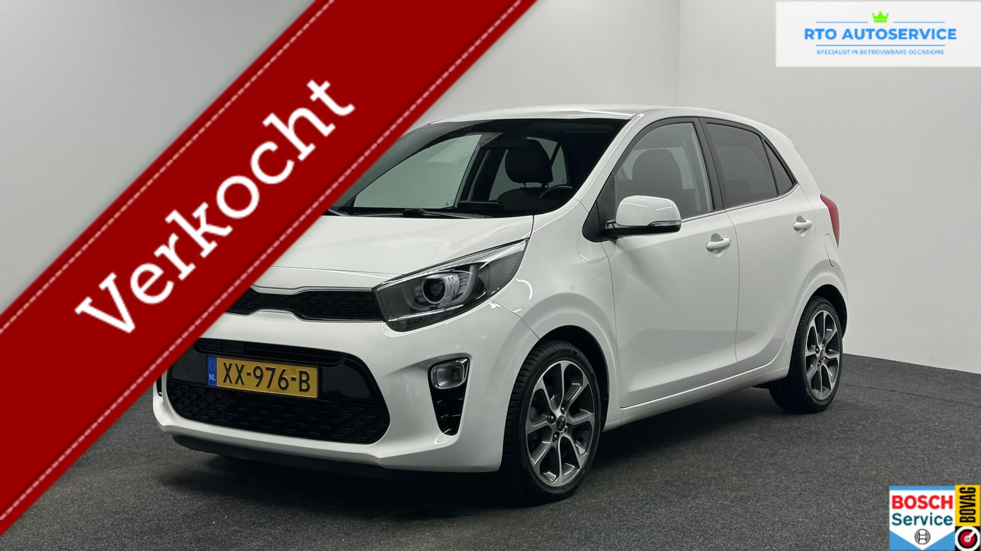 Kia Picanto 1.0 CVVT Colour Edition LEER CARPLAY NAVI LM CRUISE. 2019 - voorkant