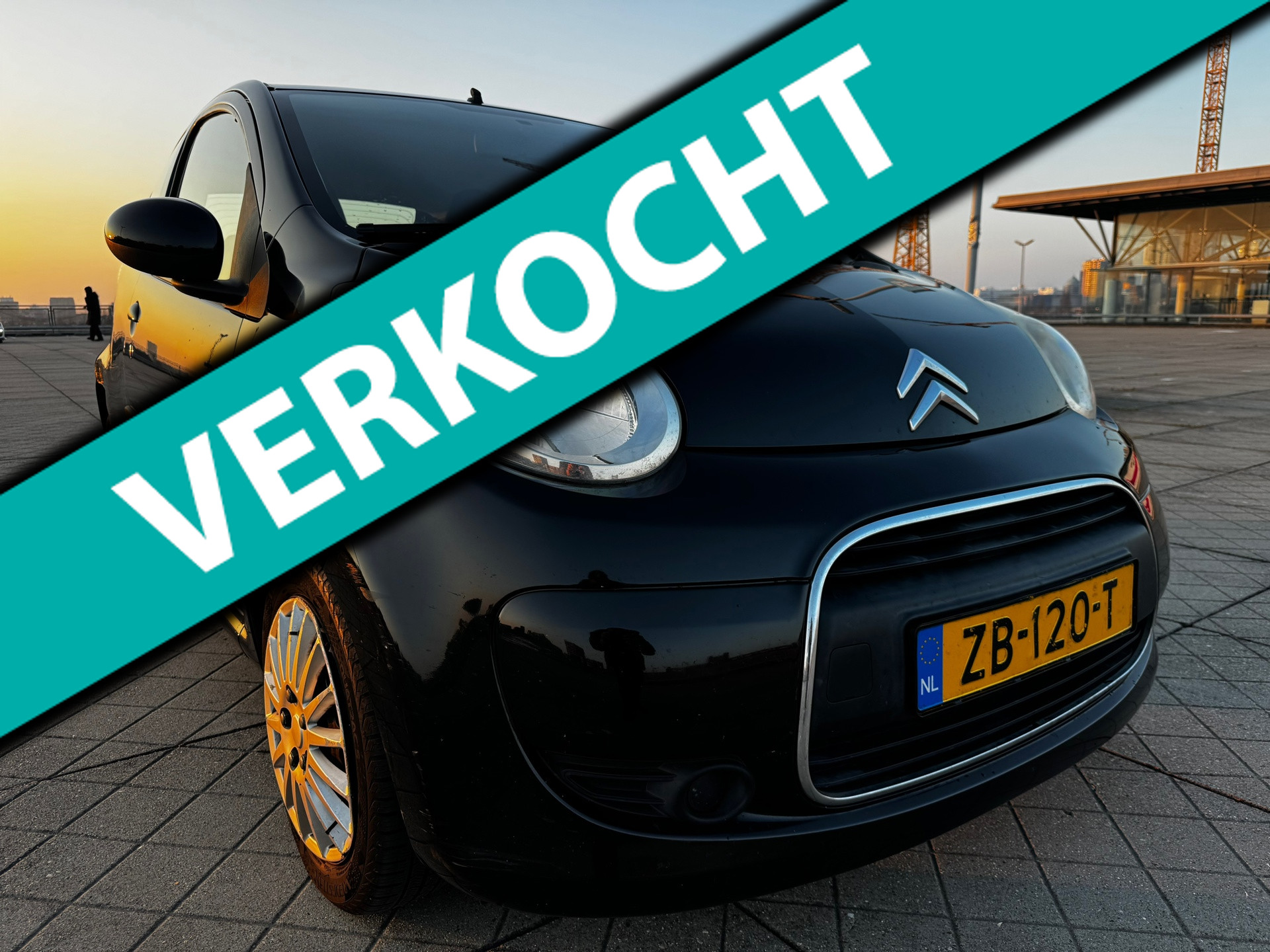 Citroen Citroen C1 1.0-12V Séduction AIRCO ELEKRAMEN CARPLAY NAP 2009 - voorkant