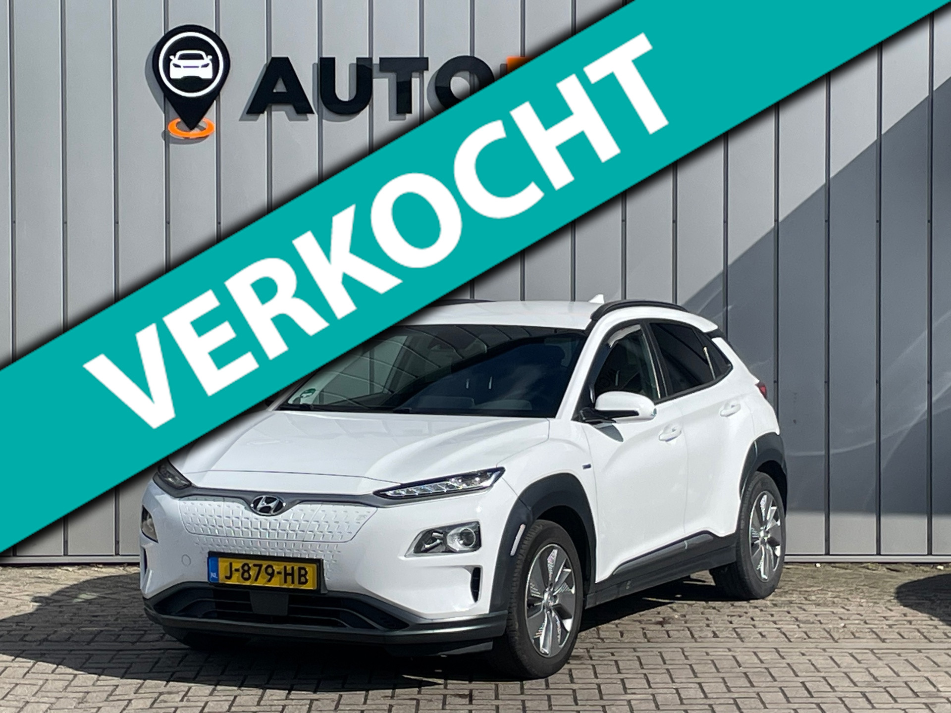 Hyundai Kona EV Comfort 64 kWh FASE 3 SOH 100% 2020 - voorkant