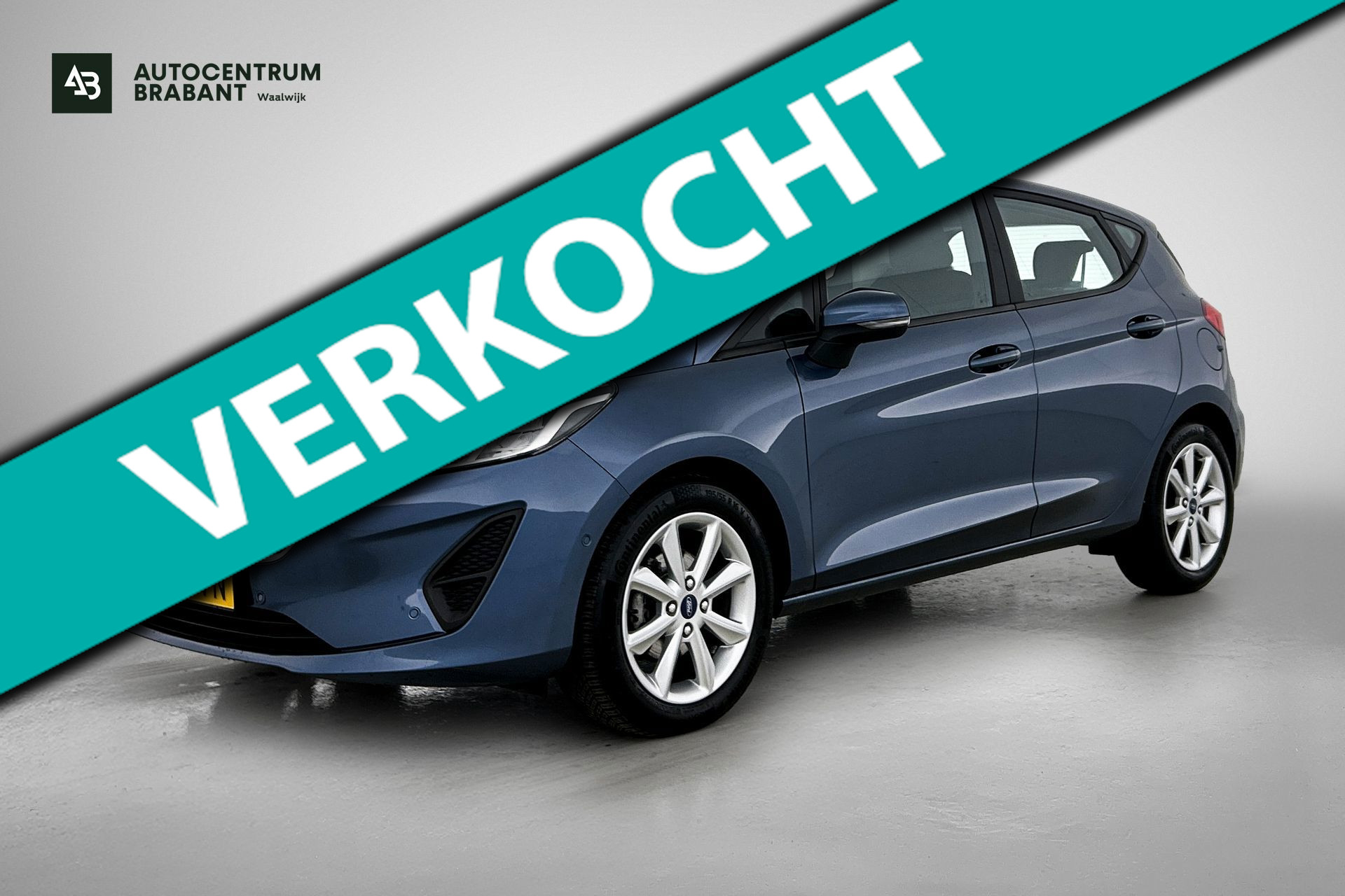 Ford Fiesta 1.0 EcoBoost Connected(NL-auto, Goed OnderH, Navi, Parkeersensoren, Airco, etc) 2021 - voorkant