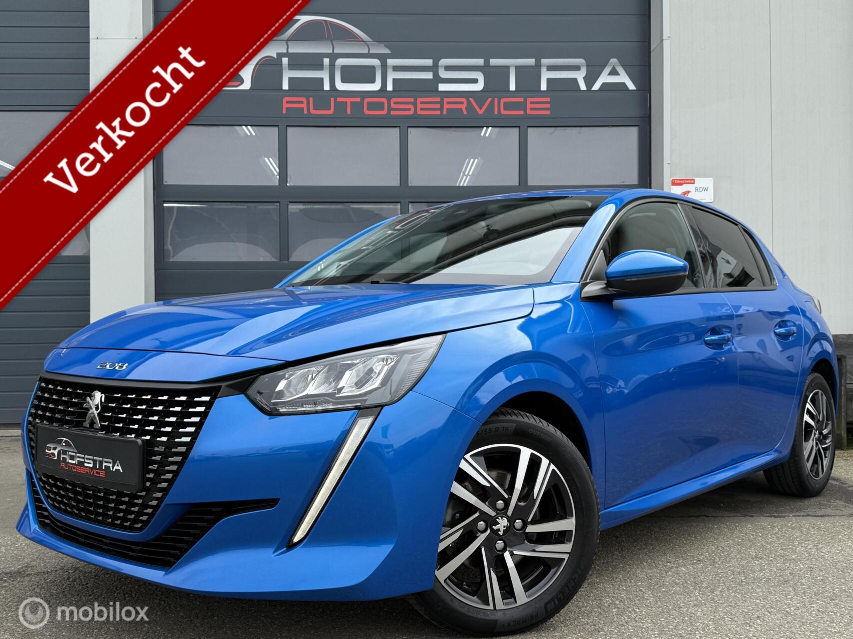 Peugeot 208 1.2 PureTech Allure Pack Trekhk Camera VC Luxe! 2021 - voorkant