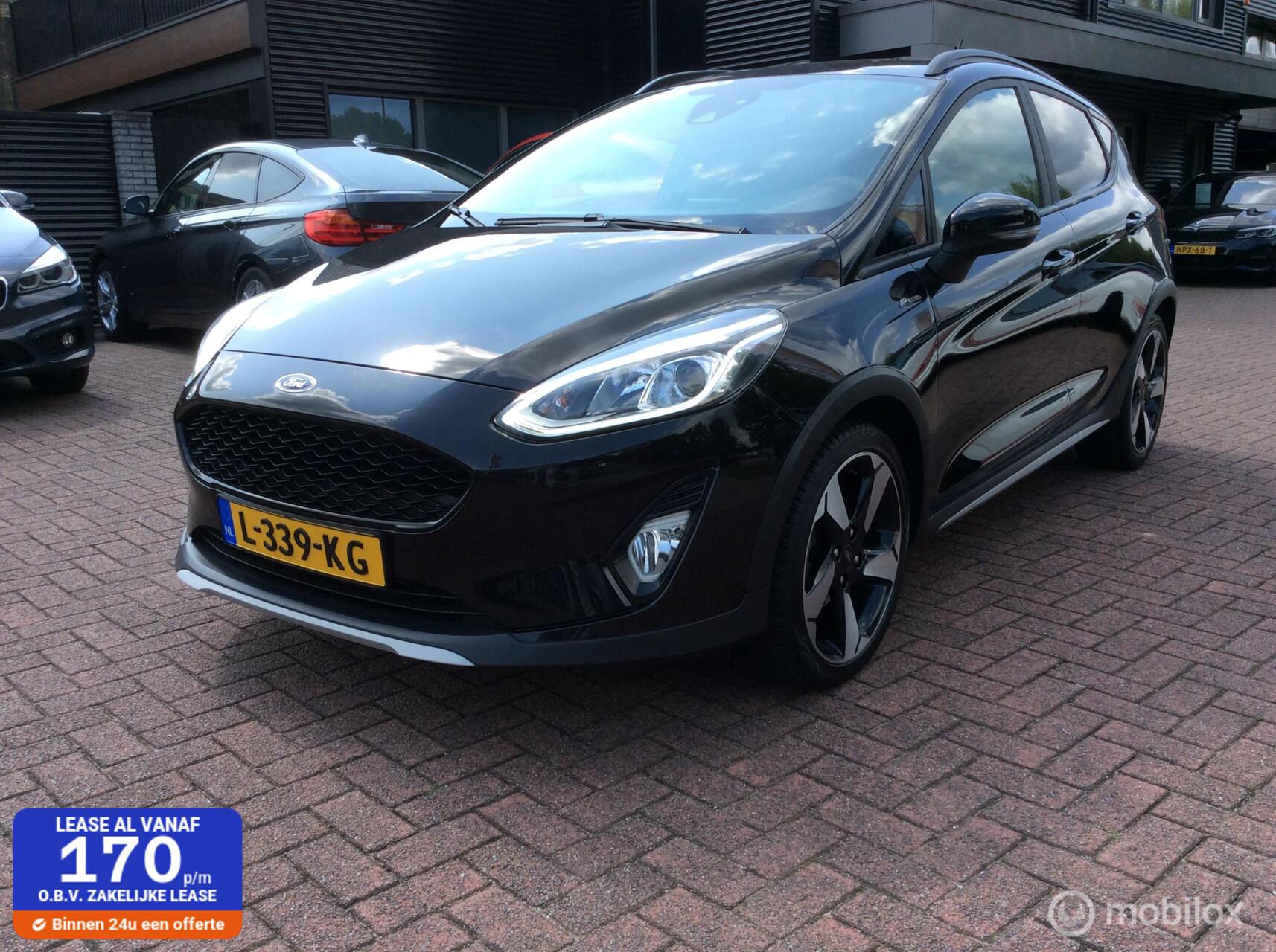 Ford Fiesta 1.0 EcoBoost Active X Navi Apple Carplay 17"Lm Vlg 2020 - voorkant
