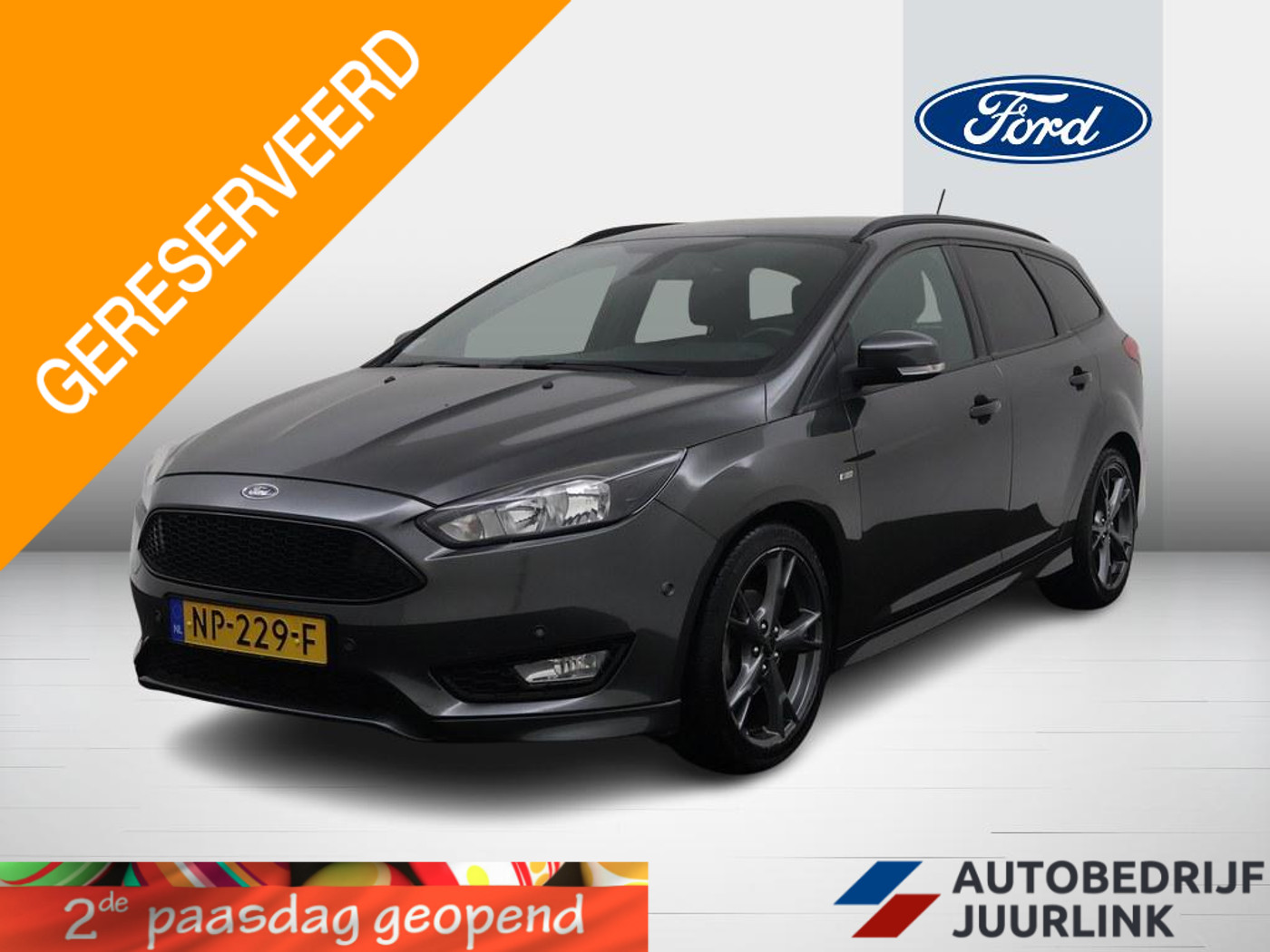 Ford Focus 1.0 ST-Line 2017 - voorkant