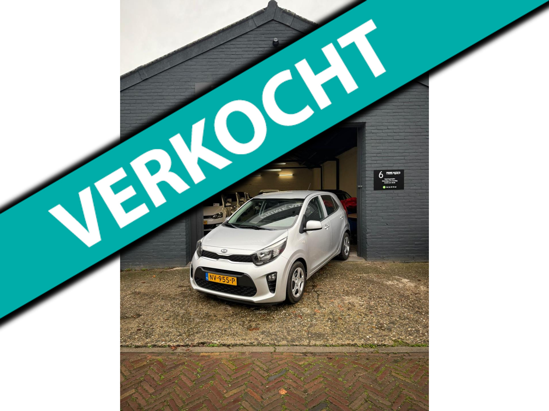 Kia Picanto 1.0 CVVT ComfortLine | Dealer onderhouden 2017 - voorkant