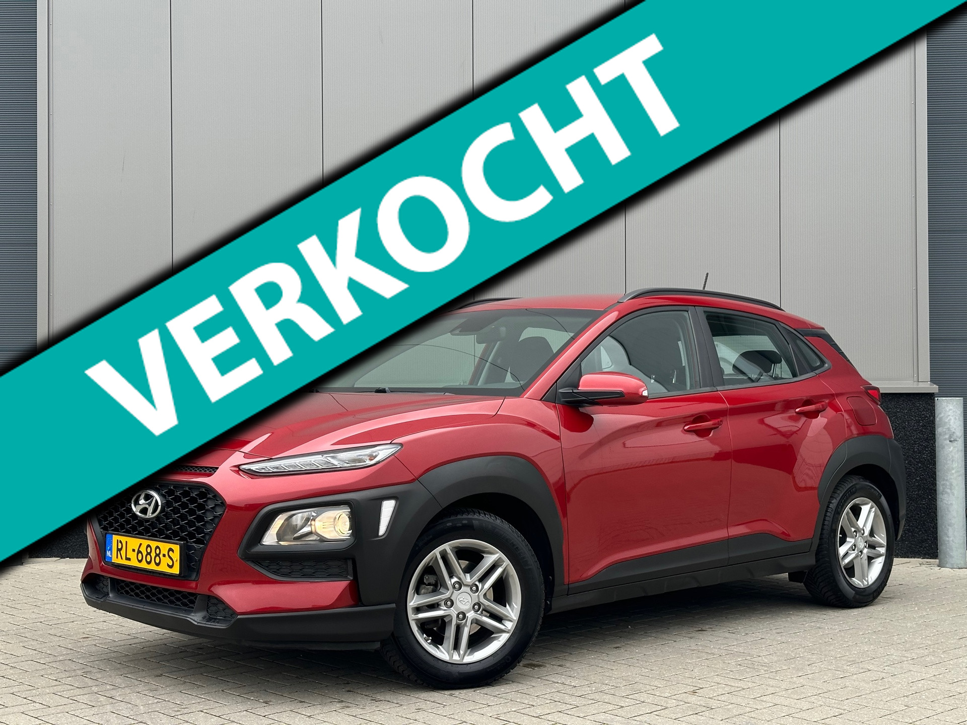 Hyundai Kona 1.0T Comfort Trekhaak Camera Carplay Cruise 2018 - voorkant