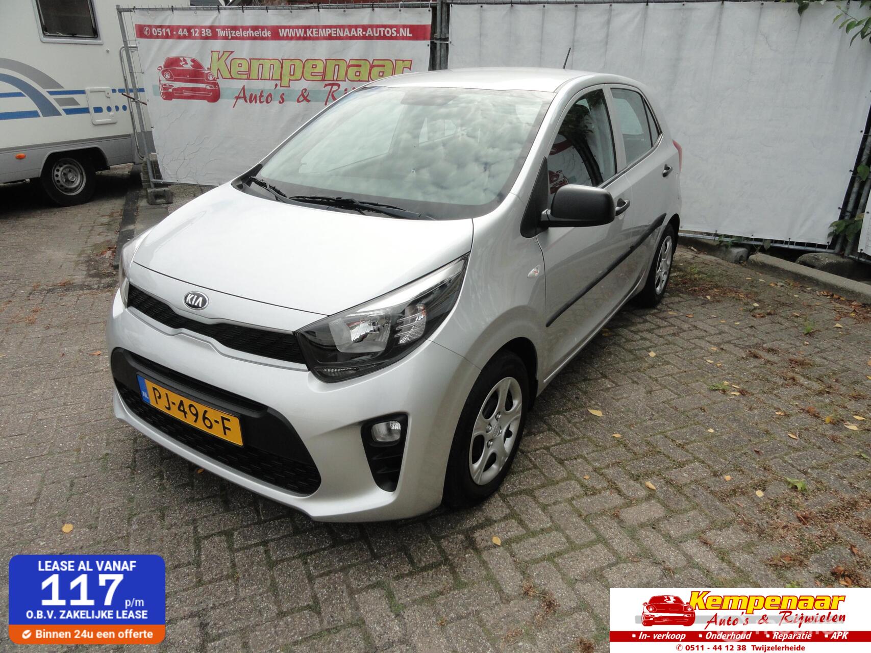 Kia Picanto 1.0 CVVT EconomyLine 2017 - voorkant