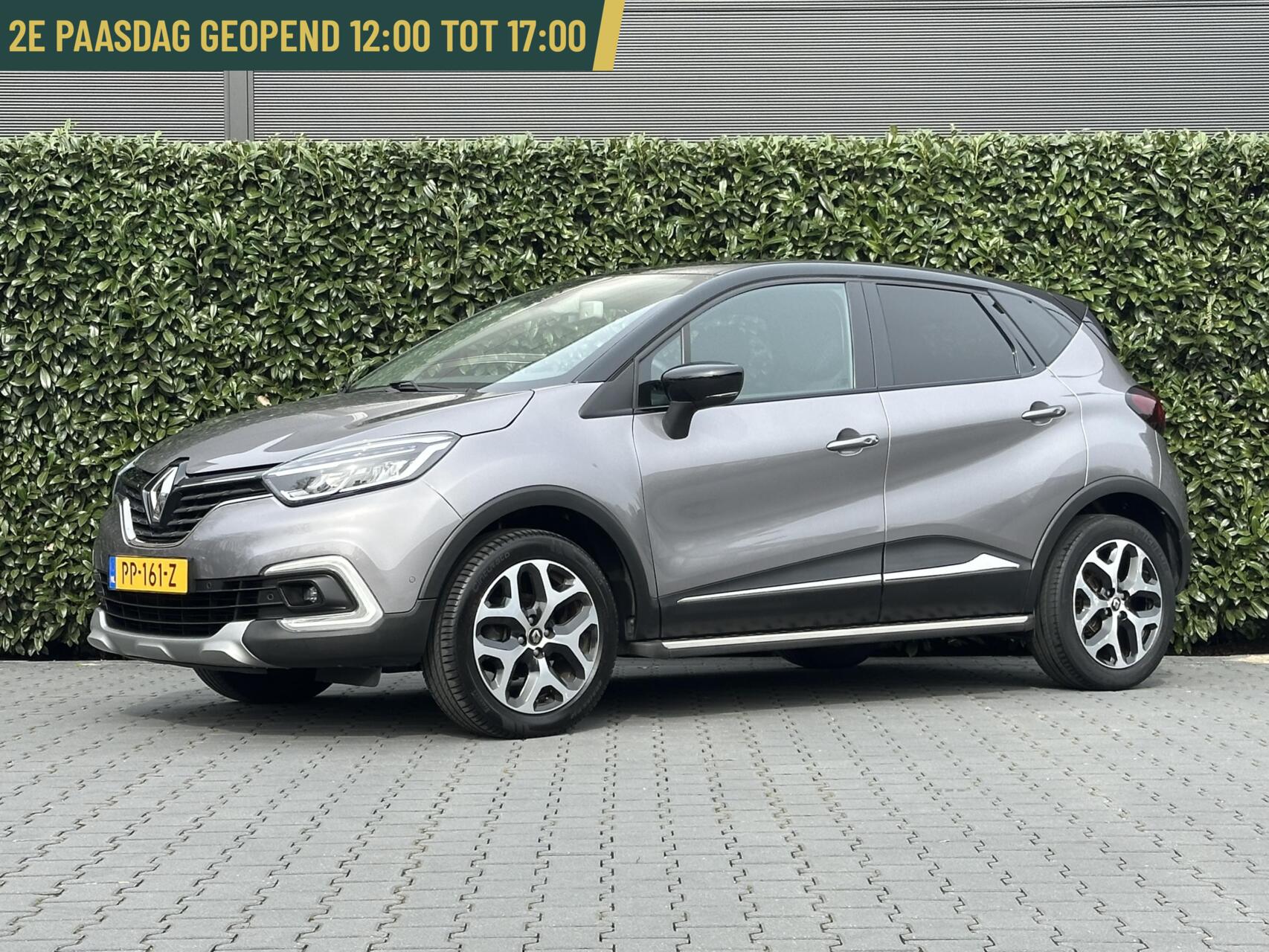Renault Captur 0.9 TCe INTENS, FACELIFT MODEL, NL AUTO, NAP LOGISCH, NAVI, DAB, PDC, LED, CRUISE CONTROL, CLIMATE CONTROL, DODEHOEK, KEYLESS, TREEPLANKEN, ACHTERUITRIJCAMERA, LICHTMETAAL 17" 2017 - voorkant
