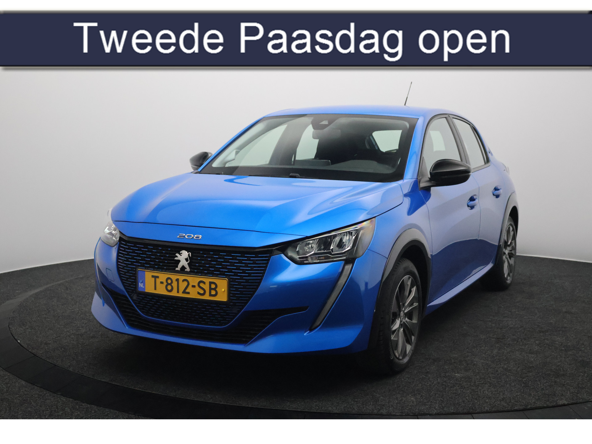 Peugeot 208 EV Active Pack 50 kWh 3-Fase SOH 98,6% | Navigatie | Carplay&Android | Stoelverwarming 2023 - voorkant