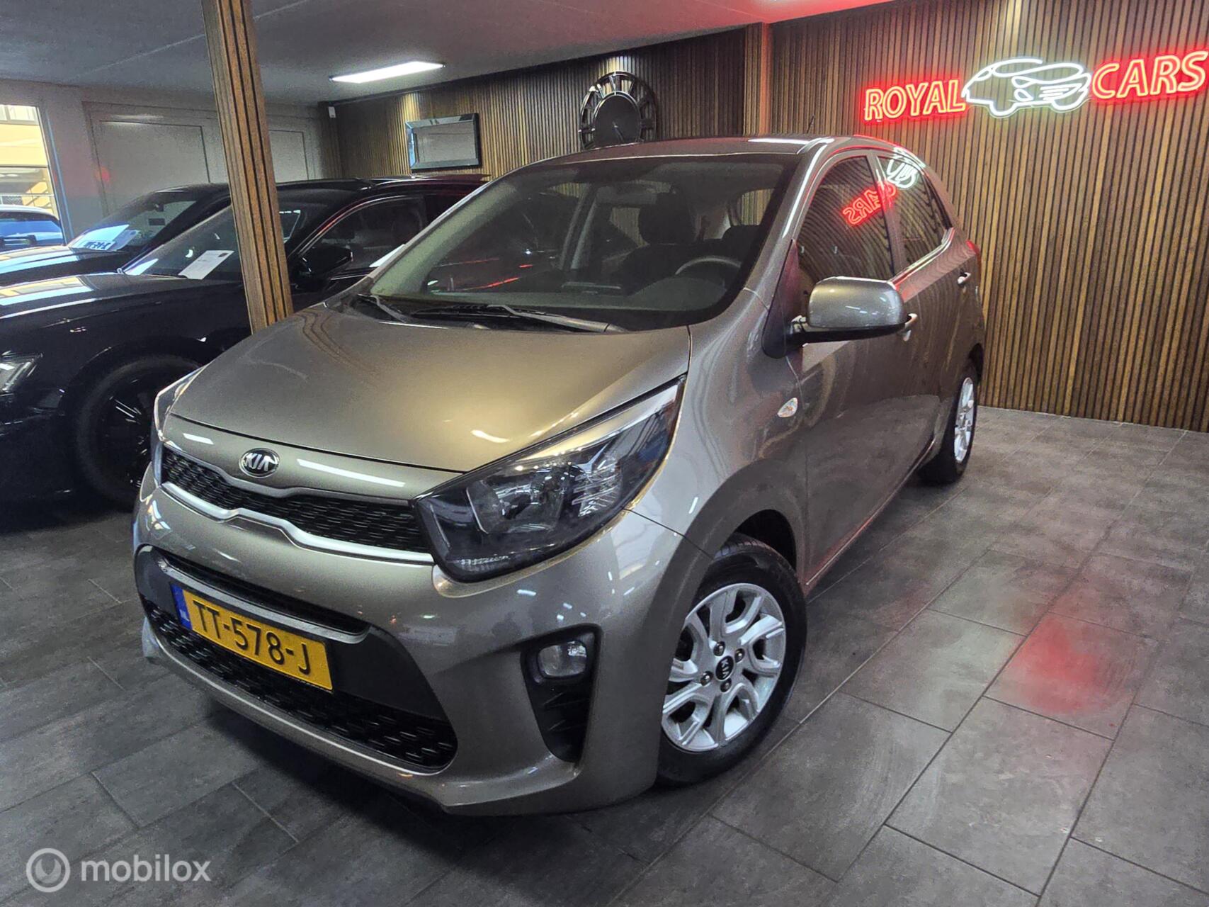 Kia Picanto 1.0 CVVT EconomyPlusLine/ Org NL Auto/ Stoel Vrwm. 2018 - voorkant