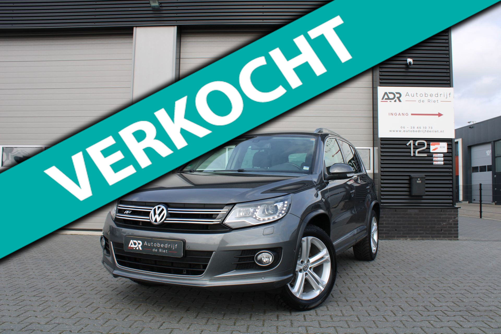 Volkswagen Tiguan 1.4 TSI R-Line Edition/XENON / PDC V+A / STOELVER / LEDACHTERLICHTEN /ZEER NETJES 2014 - voorkant