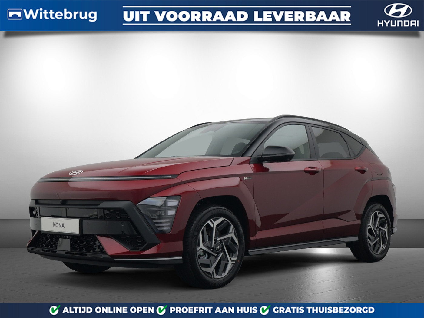 Hyundai Kona 1.6 GDI HEV N Line Sky 2026 - voorkant