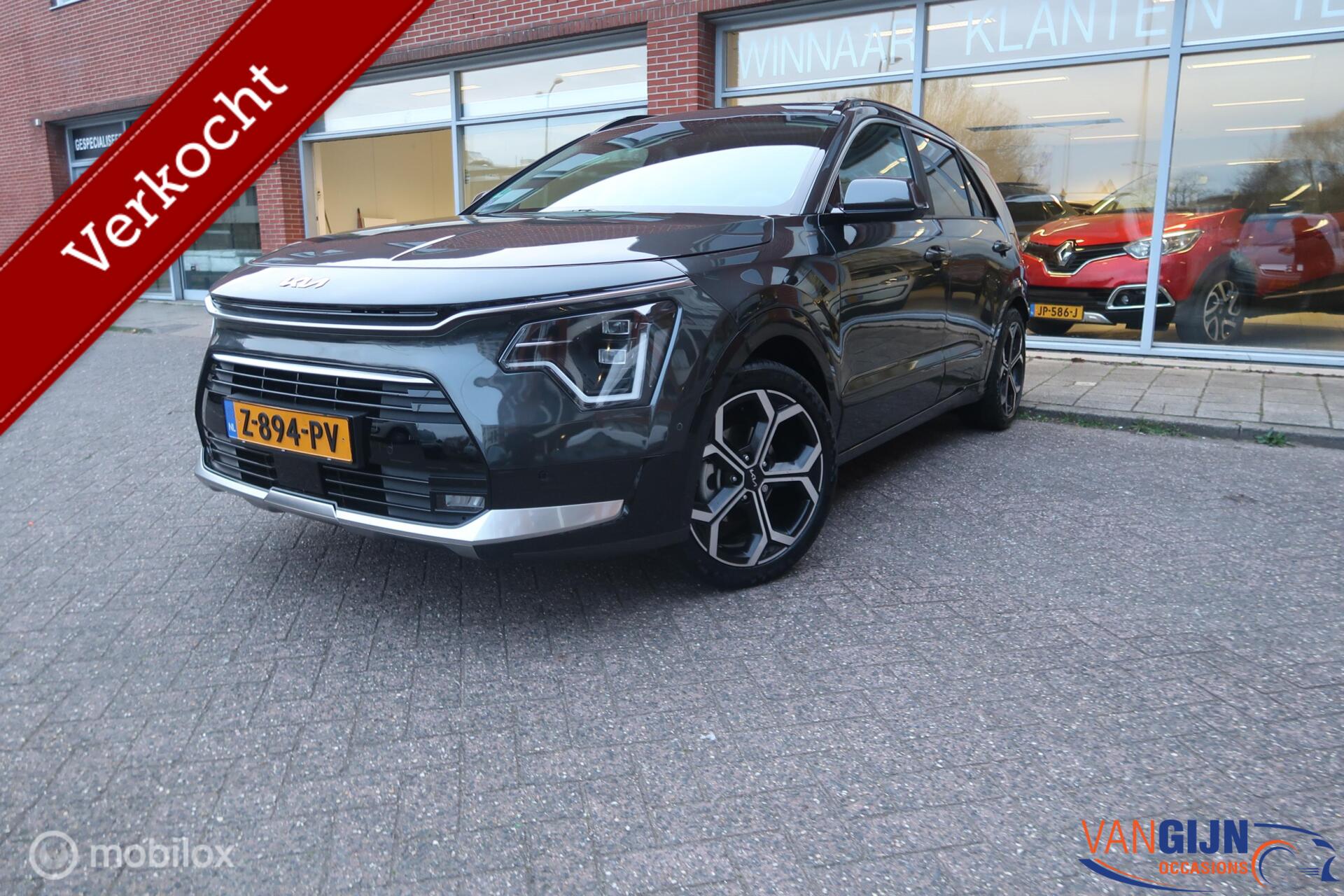 Kia Niro 1.6 GDi Hybrid ExecutiveLine Carplay Navi Pano 2024 - voorkant