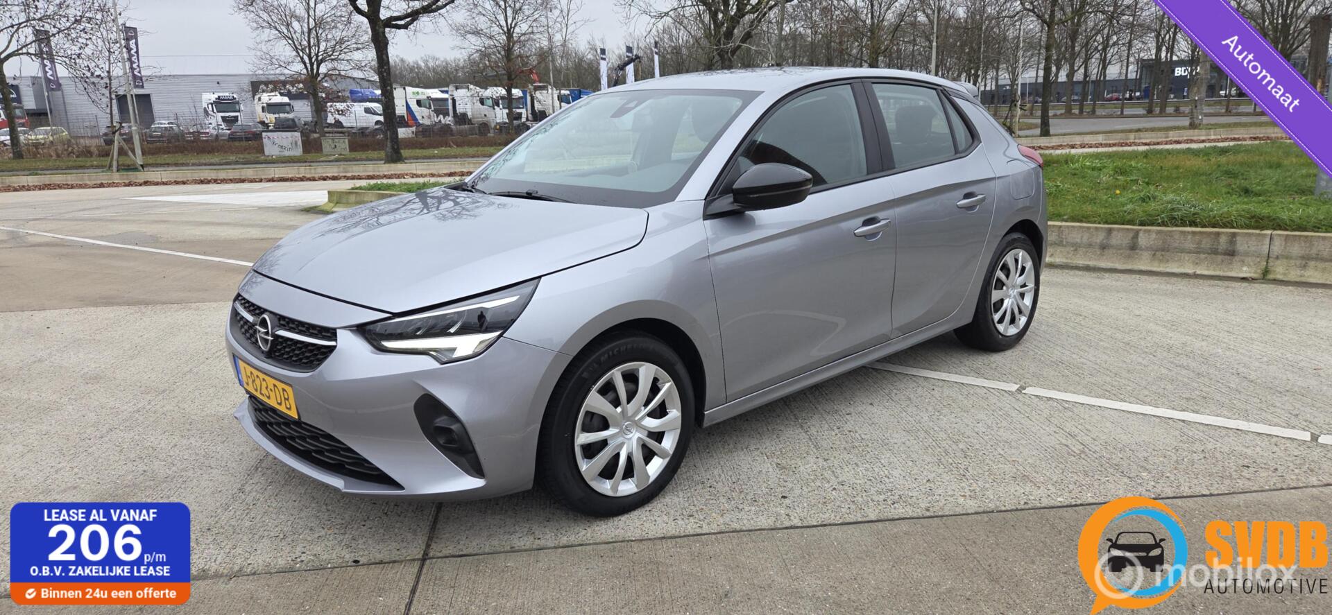 Opel Corsa 1.2 Edition autom/101pk/5d/Apple carplay/pdc/etc 2020 - voorkant