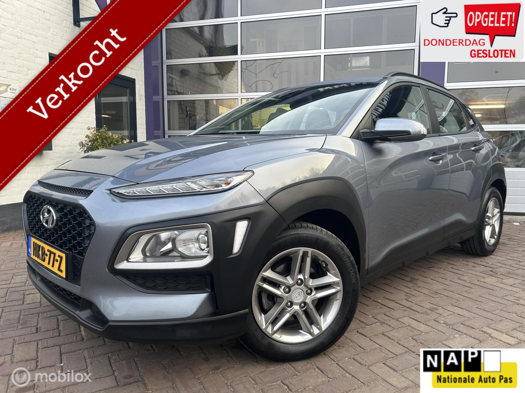 Hyundai Kona 1.0T Comfort * AIRCO * CAR PLAY * ACHTER CAMERA 2018 - voorkant