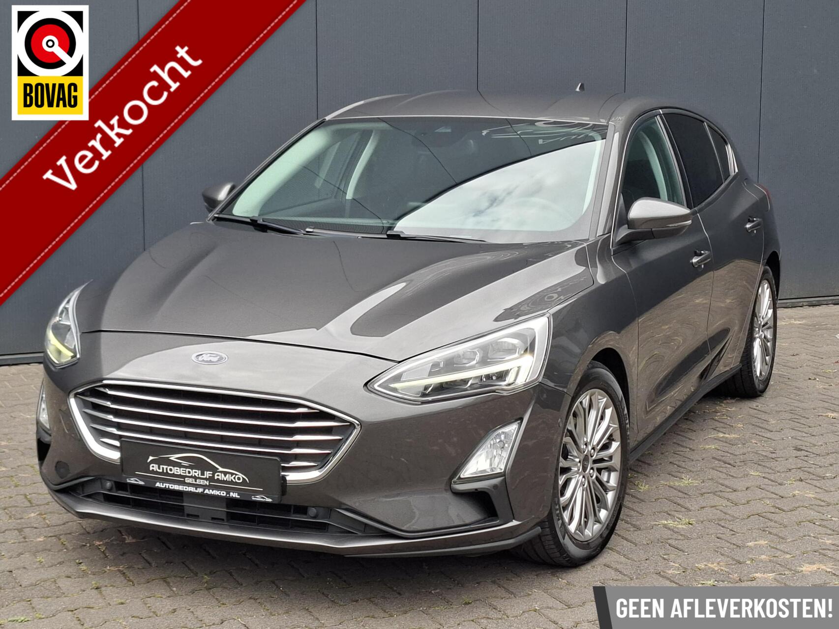 Ford Focus 1.0 EcoBoost Titanium / LED / CARPLAY / DAB+ / CAMERA 2018 - voorkant