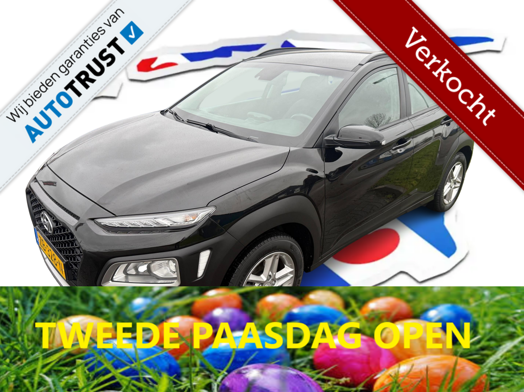 Hyundai Kona 1.0 T-GDI Comfort CAMERA,NAVI,CRUISE 2019 - voorkant
