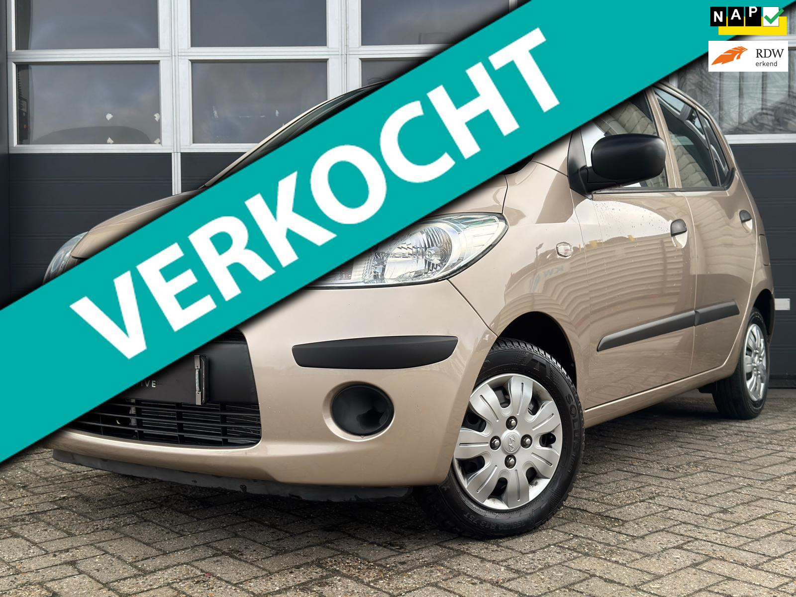 Hyundai I 10 1.1 Active Cool / 49.000km / NL-auto / Airco 2009 - voorkant