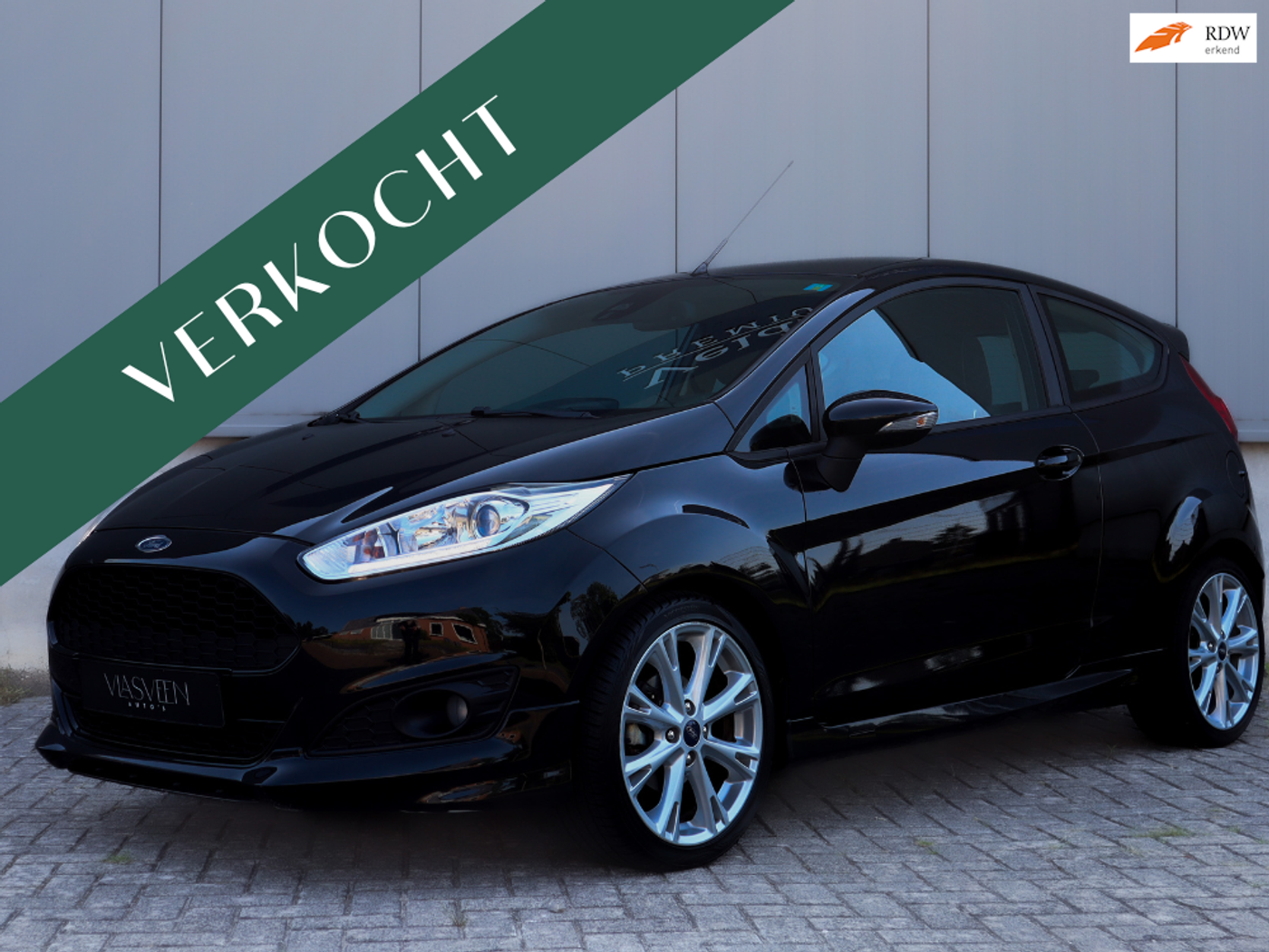 Ford Fiesta 1.0 EcoBoost Sport 125PK NAP!! (nieuwe distr-riem) 2014 - voorkant