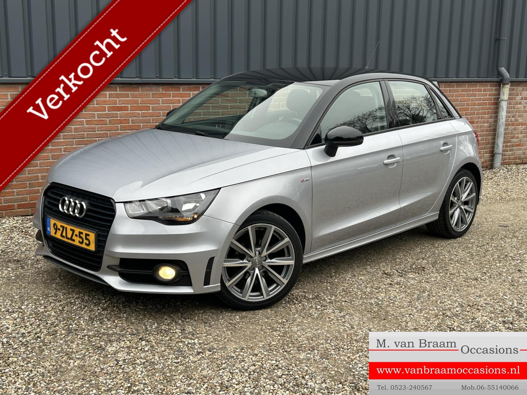 Audi A1 Sportback 1.2 TFSI Pro Line S 2015 - voorkant