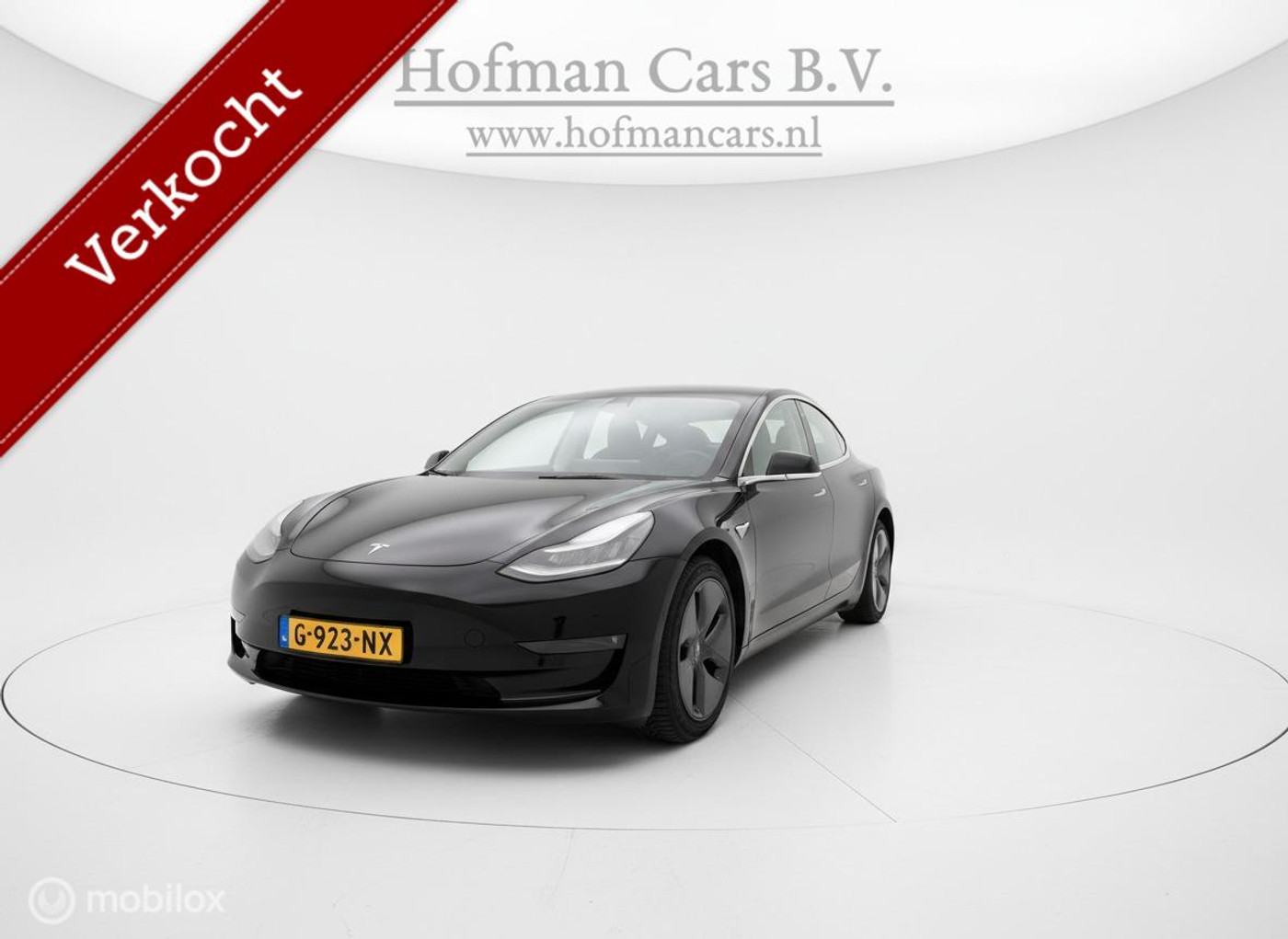 Tesla Model 3 Standard range RWD Plus 60 kWh Incl BTW SOH 78% 2019 - voorkant