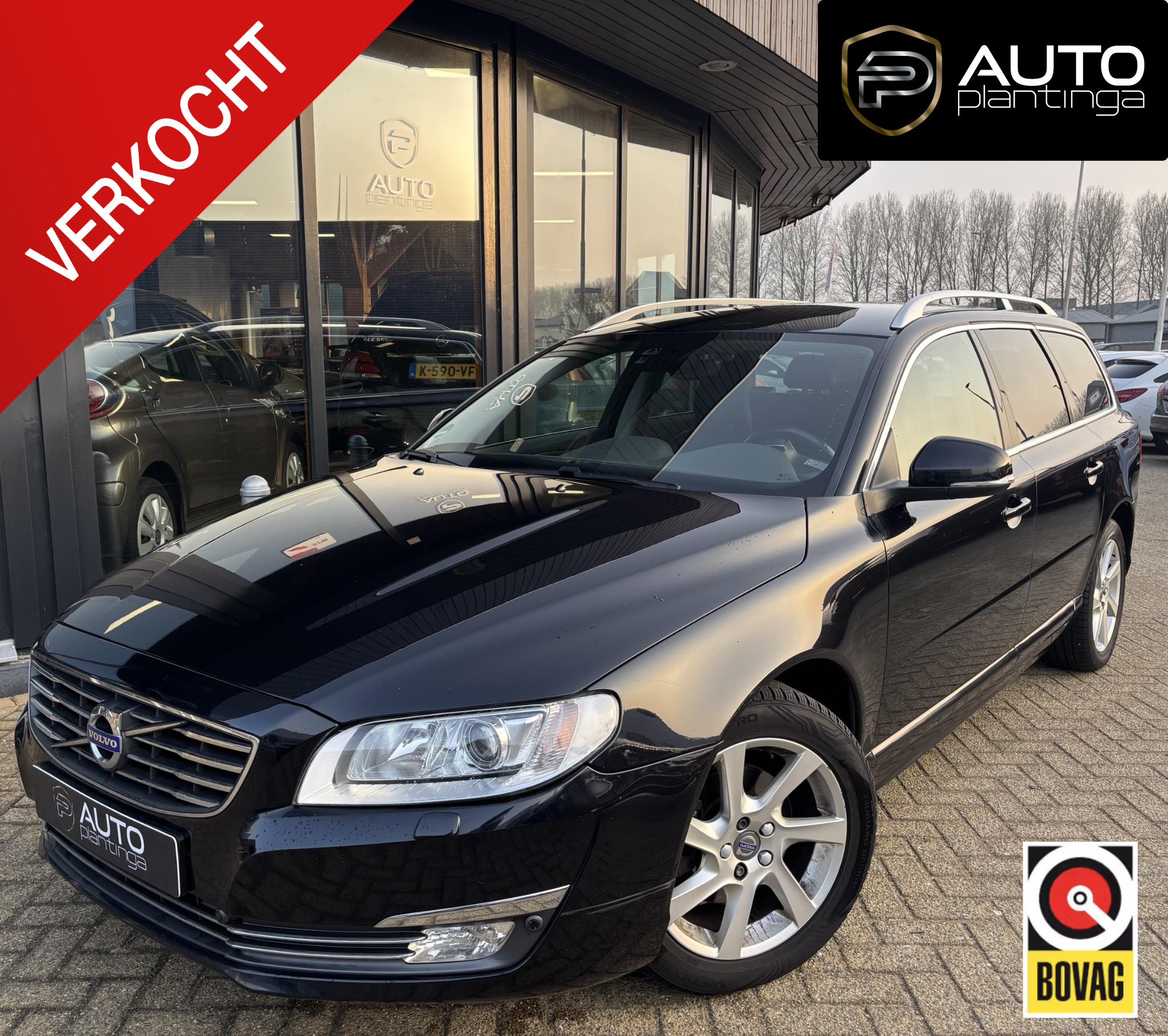 Volvo V70 2.0 D4 Summum 2015 - voorkant