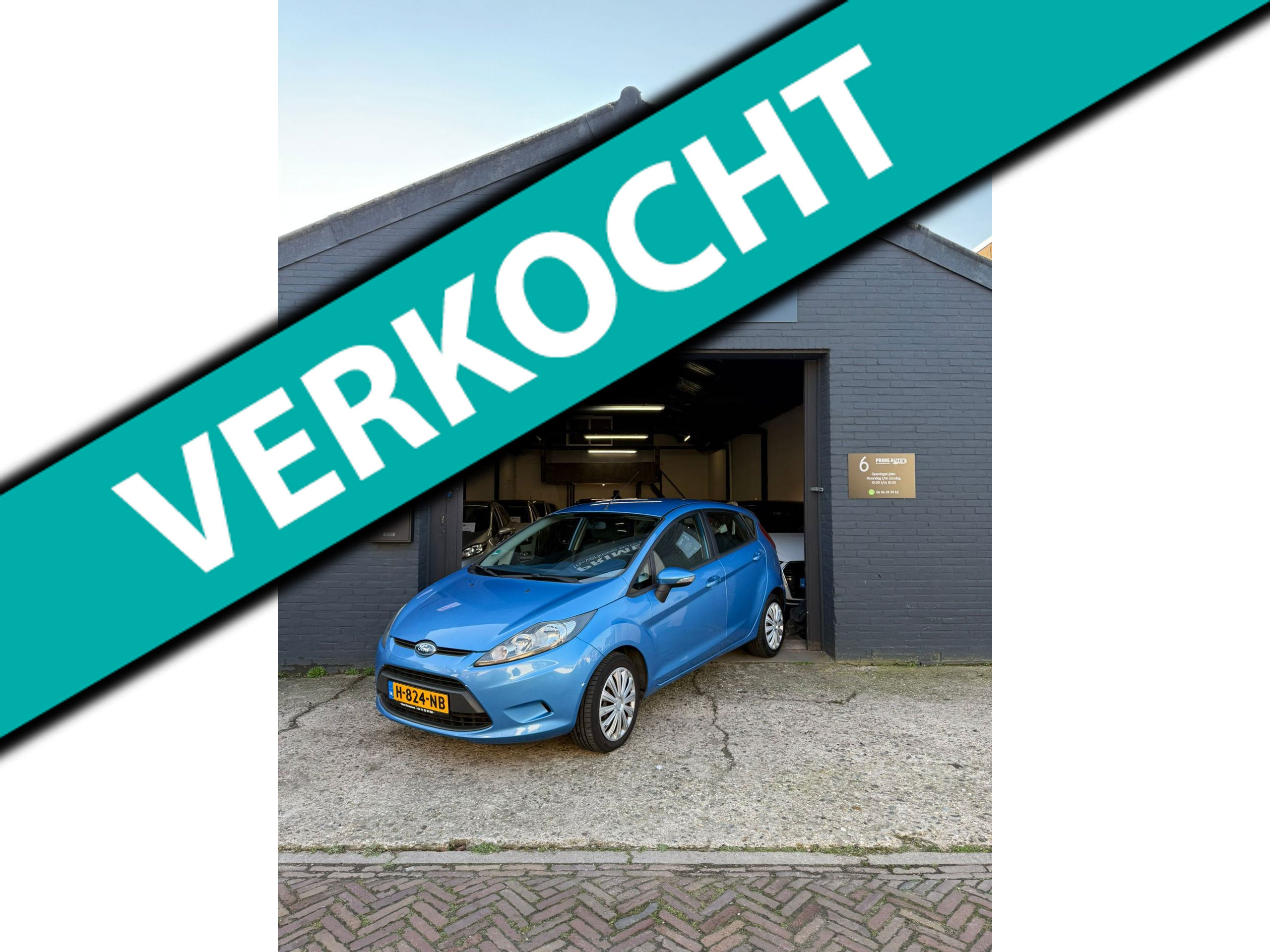 Ford Fiesta 1.25 Trend Elektr Ramen | Airco 2009 2009 - voorkant
