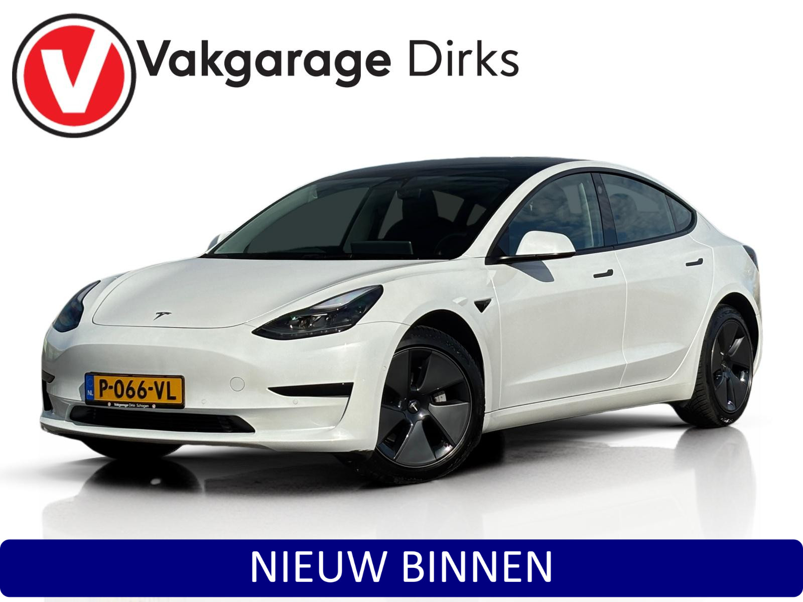 Tesla Model 3 SR Range Plus LFP 60 kWh 2021 - voorkant