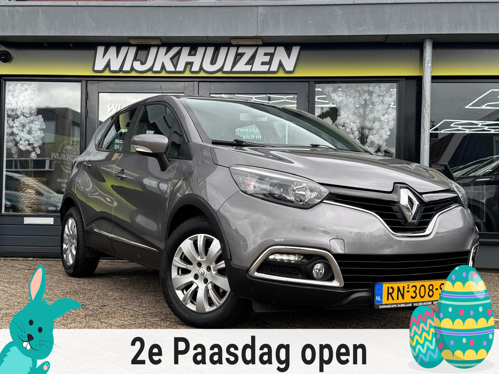 Renault Captur 1.2 TCe Dynamique Automaat met Nieuwe Distributie !!! Vol opties !!! Nette staat  !!! 2014 - voorkant