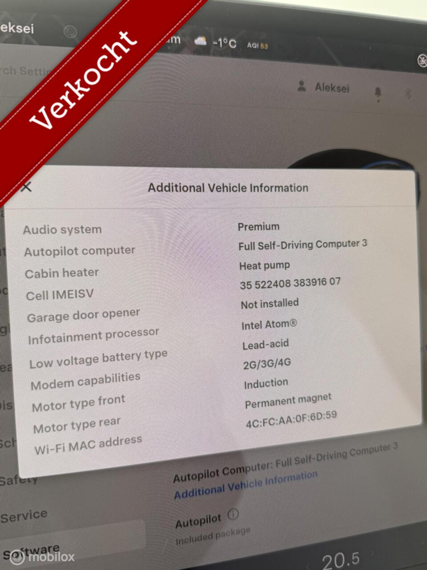 Foto van Tesla Model 3
