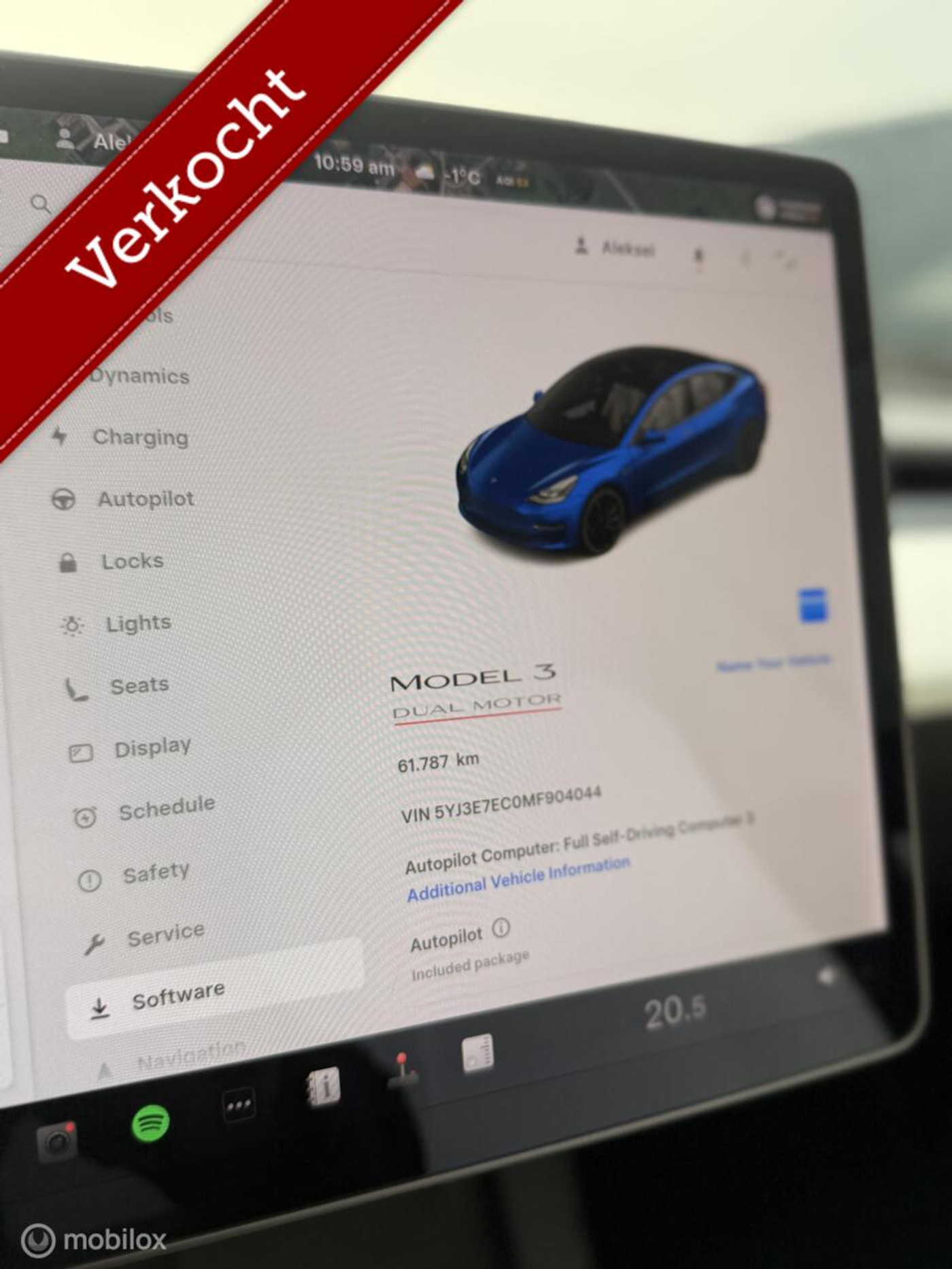 Foto van Tesla Model 3